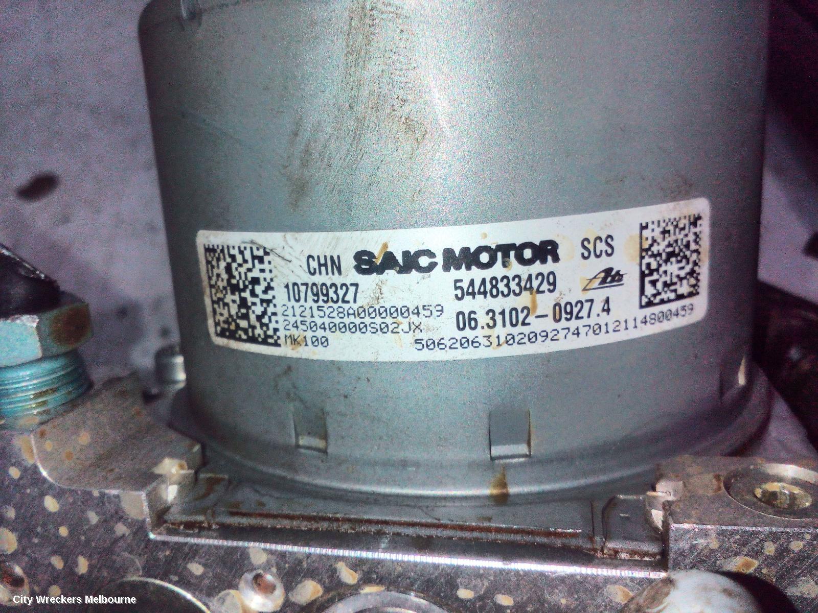 MG HS ABS PUMP/MODULATOR, SAS23, P/N 544833429, 08/2019 - 12/2024