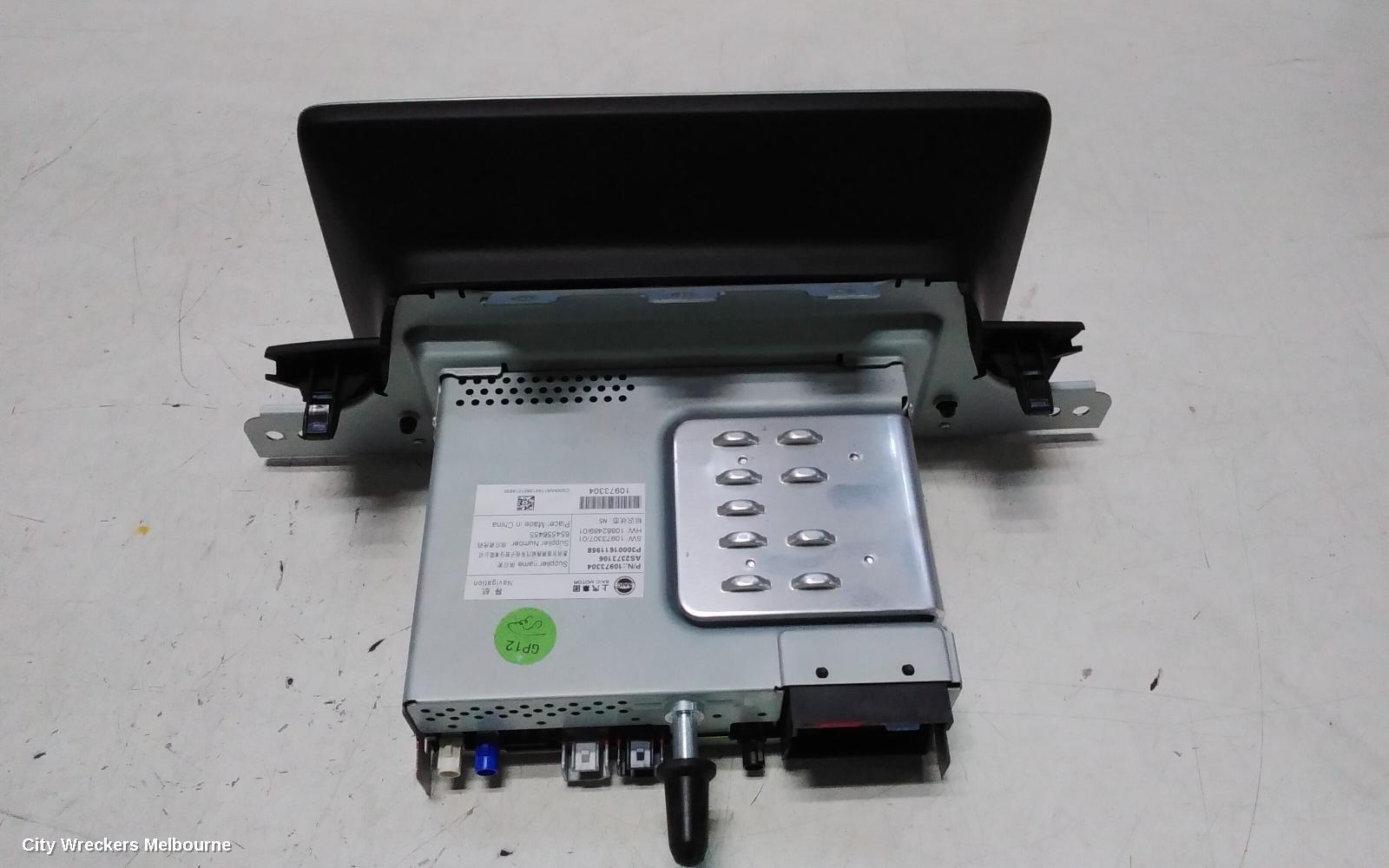 MG HS RADIO/CD/DVD/SAT/TV, DISPLAY UNIT, TOUCHSCREEN, 10.1IN, NON SAT NAV TYPE, SAS23, 09/2019 - 12/2024