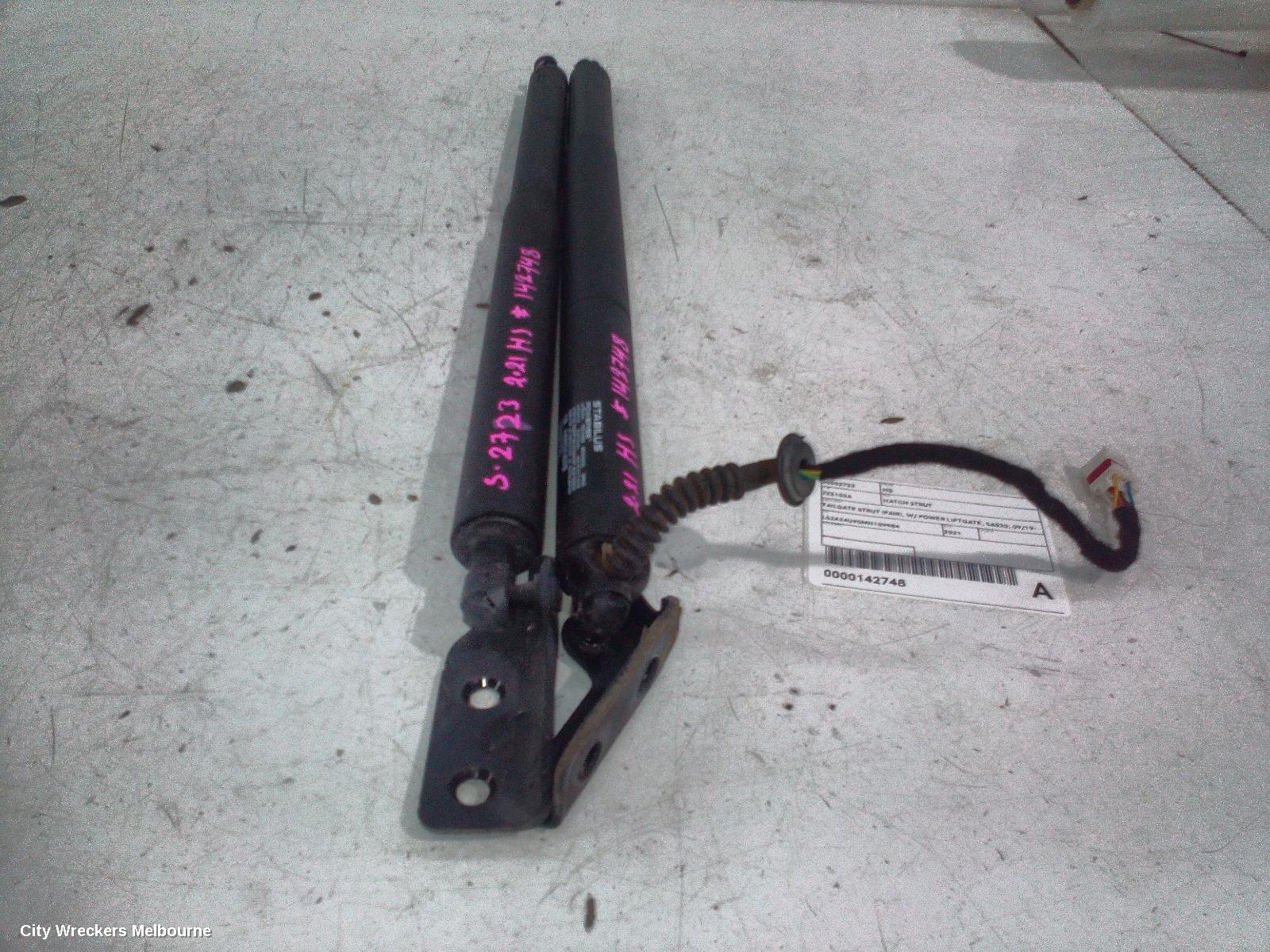 MG HS HATCH STRUT, TAILGATE STRUT (PAIR), W/ POWER LIFTGATE, SAS23, 09/2019 - 12/2024