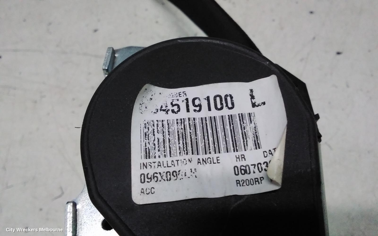 HAVAL JOLION SEATBELT/STALK, A01, LH FRONT, SEAT BELT ONLY, 02/2021 - 03/2024
