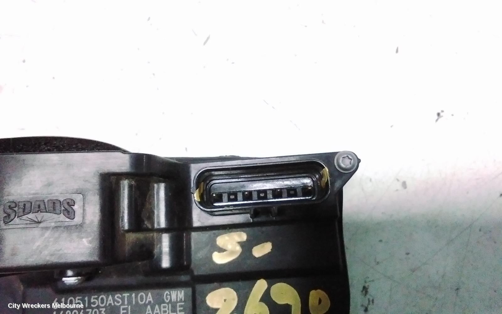 HAVAL JOLION DOOR/BOOT/GATE LOCK, A01, LEFT FRONT DOOR LOCK, 02/2021 - 03/2024