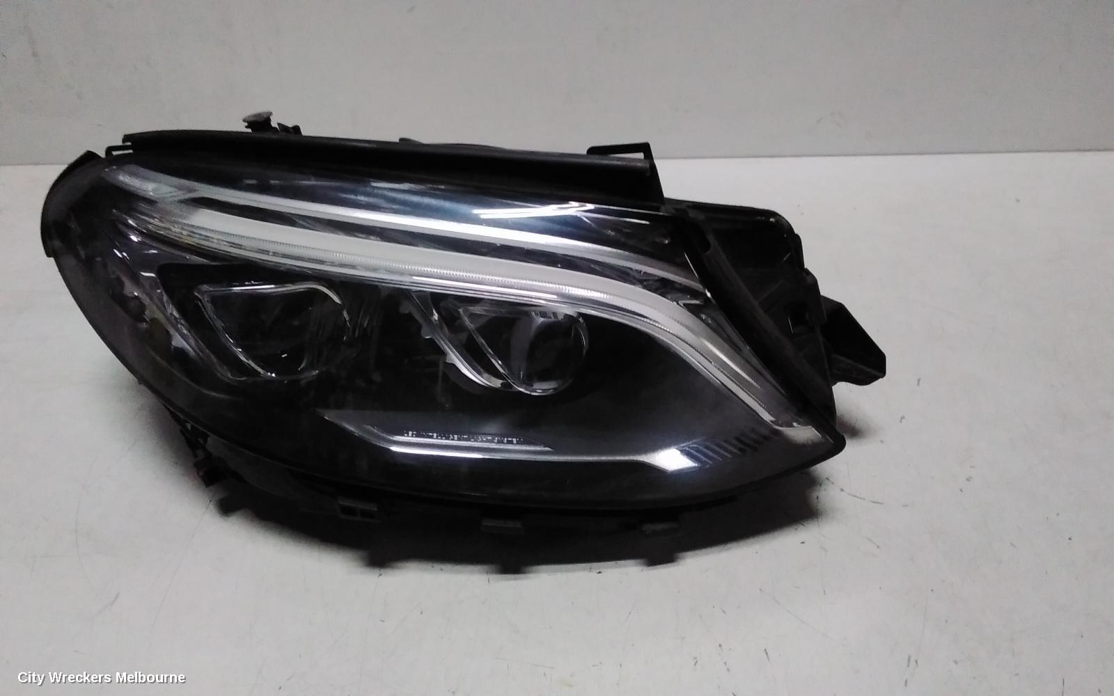 MERCEDES GLE CLASS RIGHT HEADLAMP, C292/W166, COUPE/WAGON, LED TYPE, 06/2015 - 04/2019