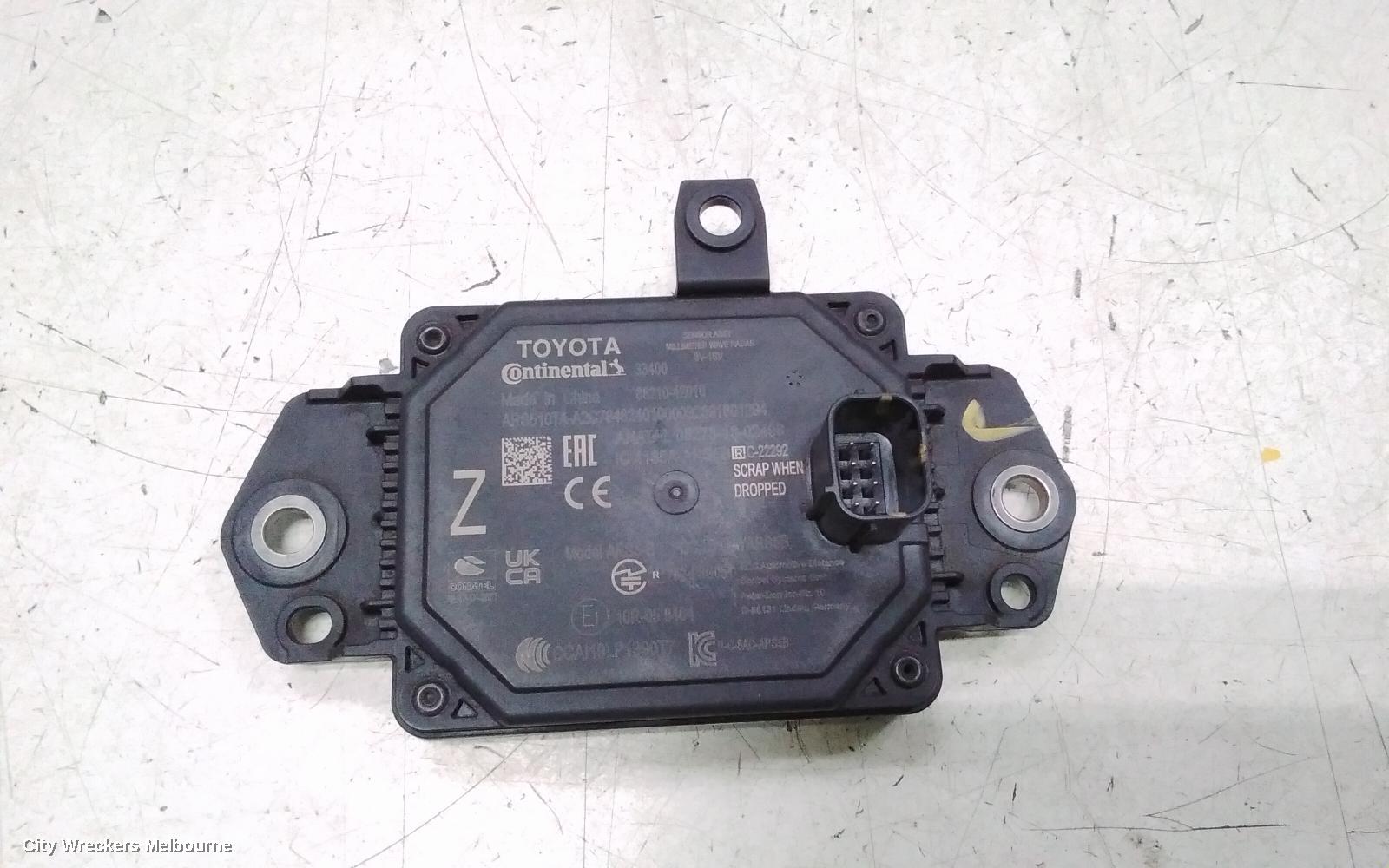TOYOTA RAV4 REVERSE CAMERA, FRONT RADAR SENSOR, XA50, 11/2018 ONWARDS