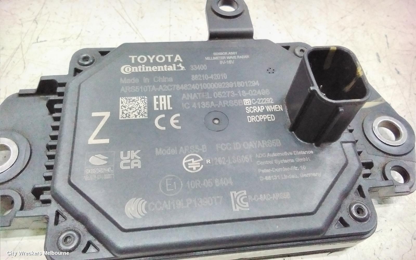 TOYOTA RAV4 REVERSE CAMERA, FRONT RADAR SENSOR, XA50, 11/2018 ONWARDS