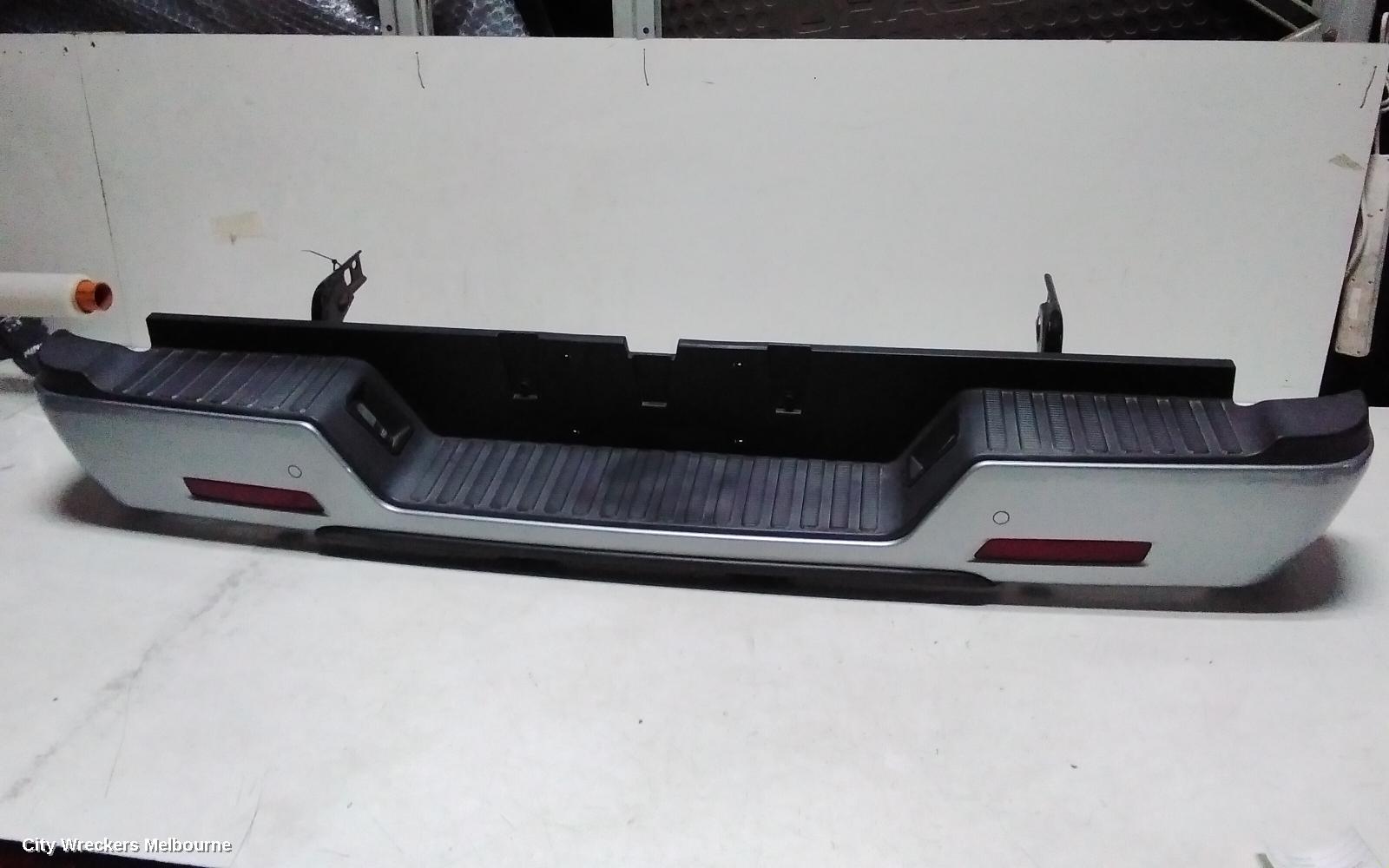 GREAT WALL CANNON UTE REAR BUMPER, NPW, NON STEEL BUMPER BAR, 09/2020 ONWARDS