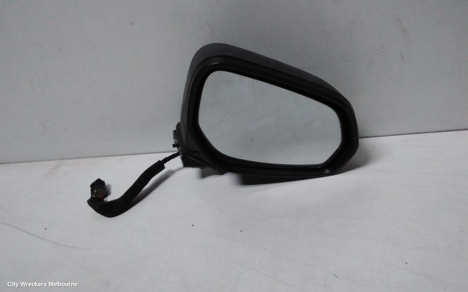 MG MG3 RIGHT DOOR MIRROR, SZP1, W/ ELECT ADJ TYPE, BLACK, 07/2016 - 10/2025