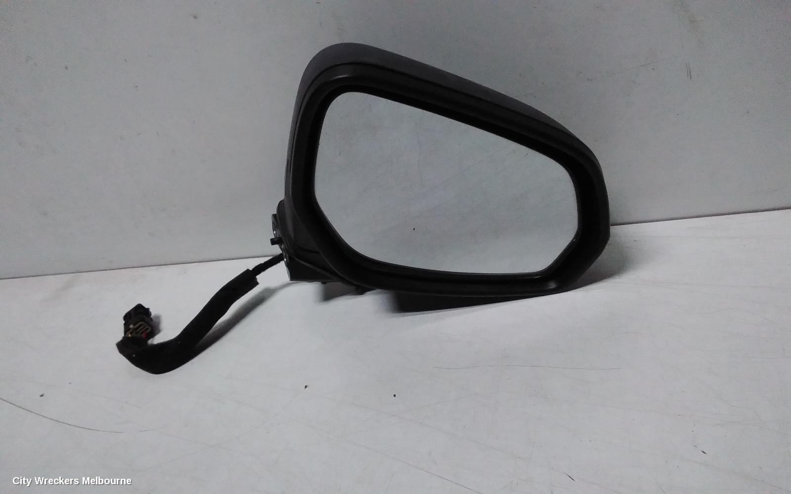MG MG3 RIGHT DOOR MIRROR, SZP1, W/ ELECT ADJ TYPE, BLACK, 07/2016 - 10/2025