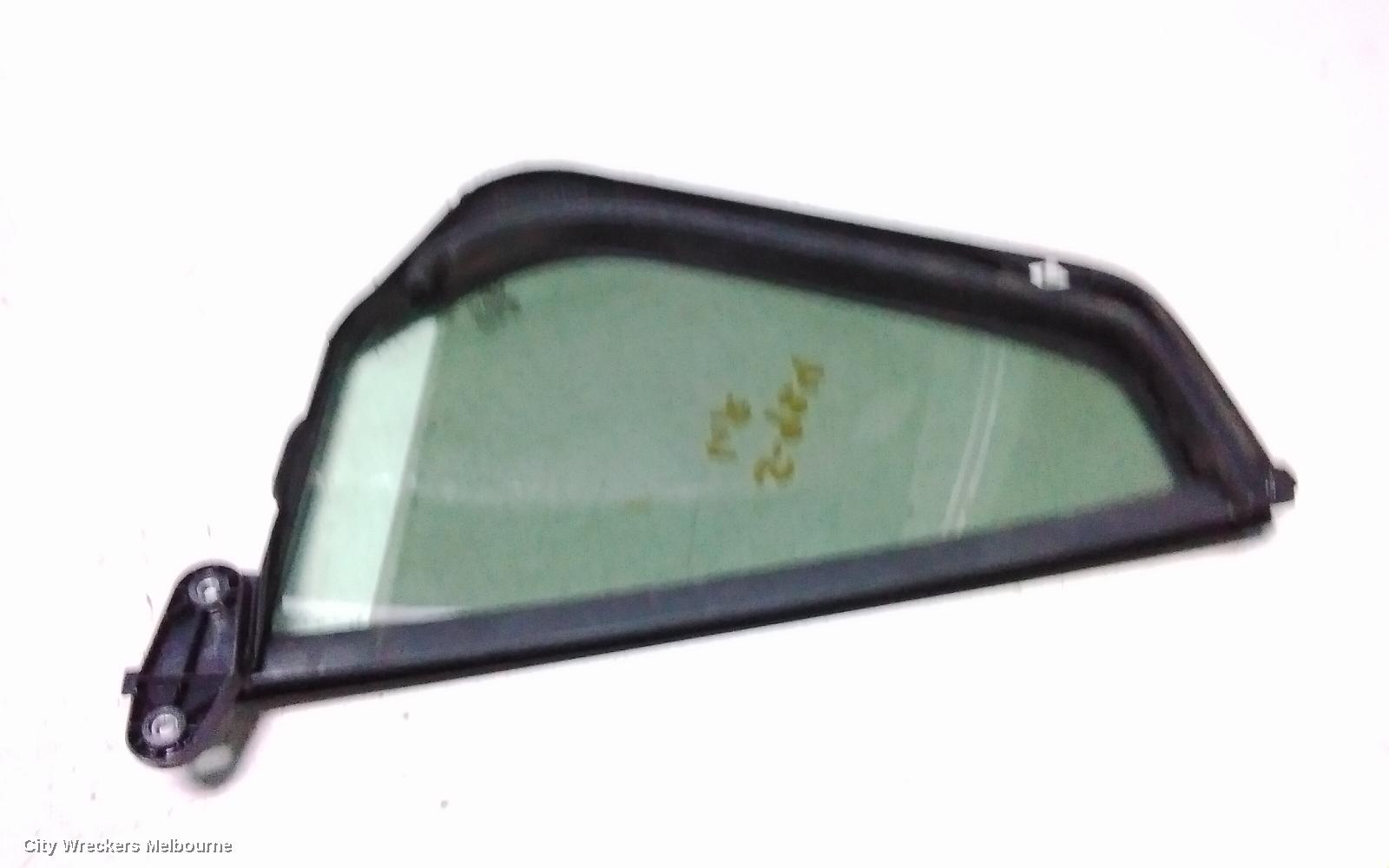 VOLKSWAGEN GOLF LEFT REAR 1/4 DOOR GLASS, GEN 7, HATCH, TINTED, 11/2012 - 08/2020