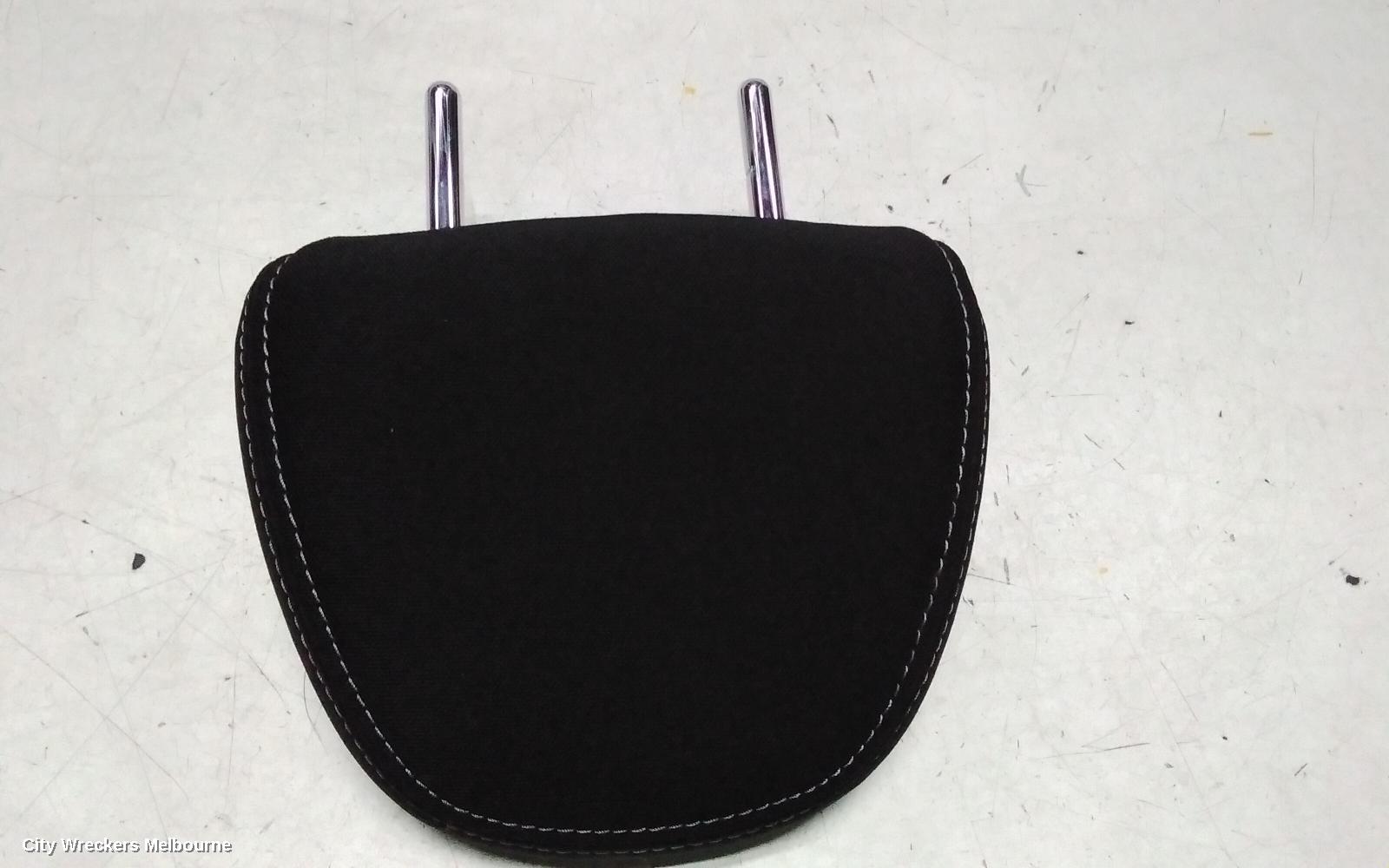 MITSUBISHI OUTLANDER HEADREST, LH REAR 2ND ROW, CLOTH, BLACK, ZM, 08/2021 ONWARDS