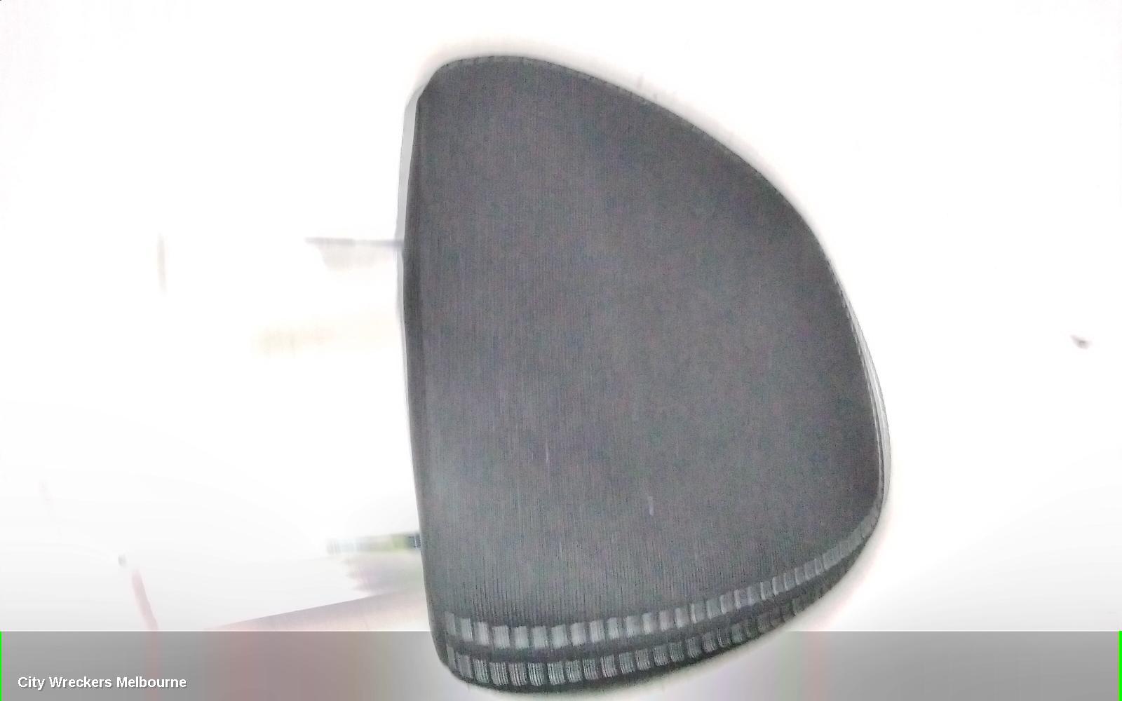 MITSUBISHI OUTLANDER HEADREST, LH REAR 2ND ROW, CLOTH, BLACK, ZM, 08/2021 ONWARDS