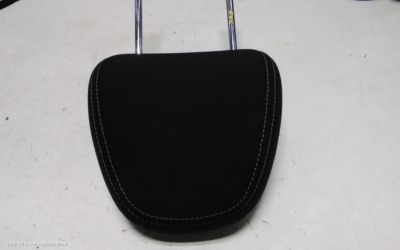 MITSUBISHI OUTLANDER HEADREST, LH FRONT, CLOTH, BLACK, ZM, 08/2021 ONWARDS