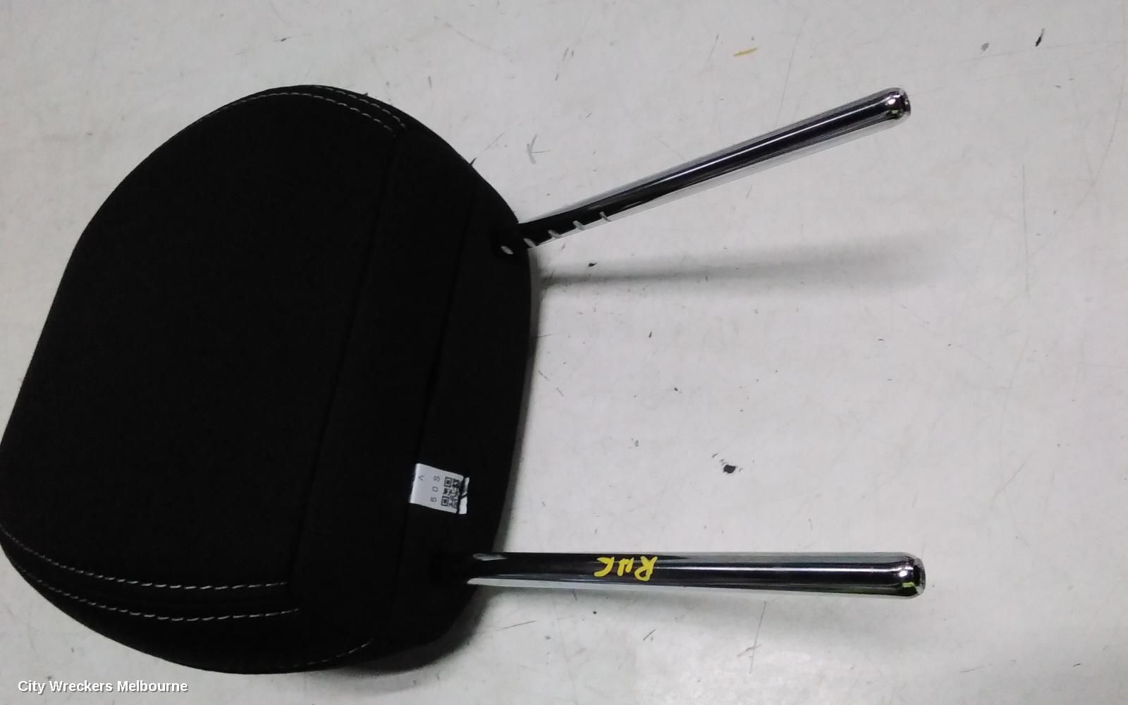 MITSUBISHI OUTLANDER HEADREST, LH FRONT, CLOTH, BLACK, ZM, 08/2021 ONWARDS