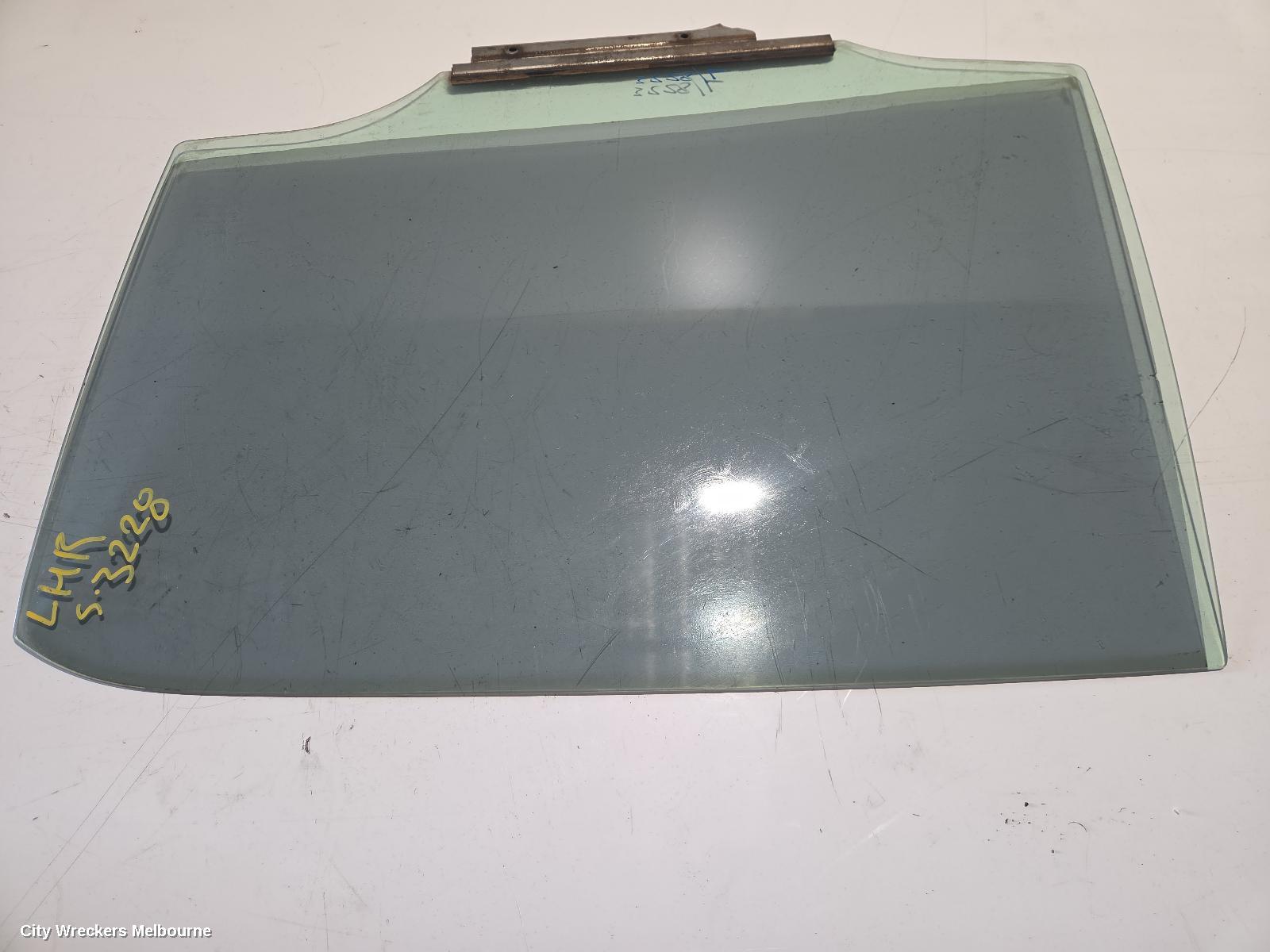 TOYOTA COROLLA LEFT REAR DOOR WINDOW, ZRE152R, HATCH, 03/2007 - 09/2012