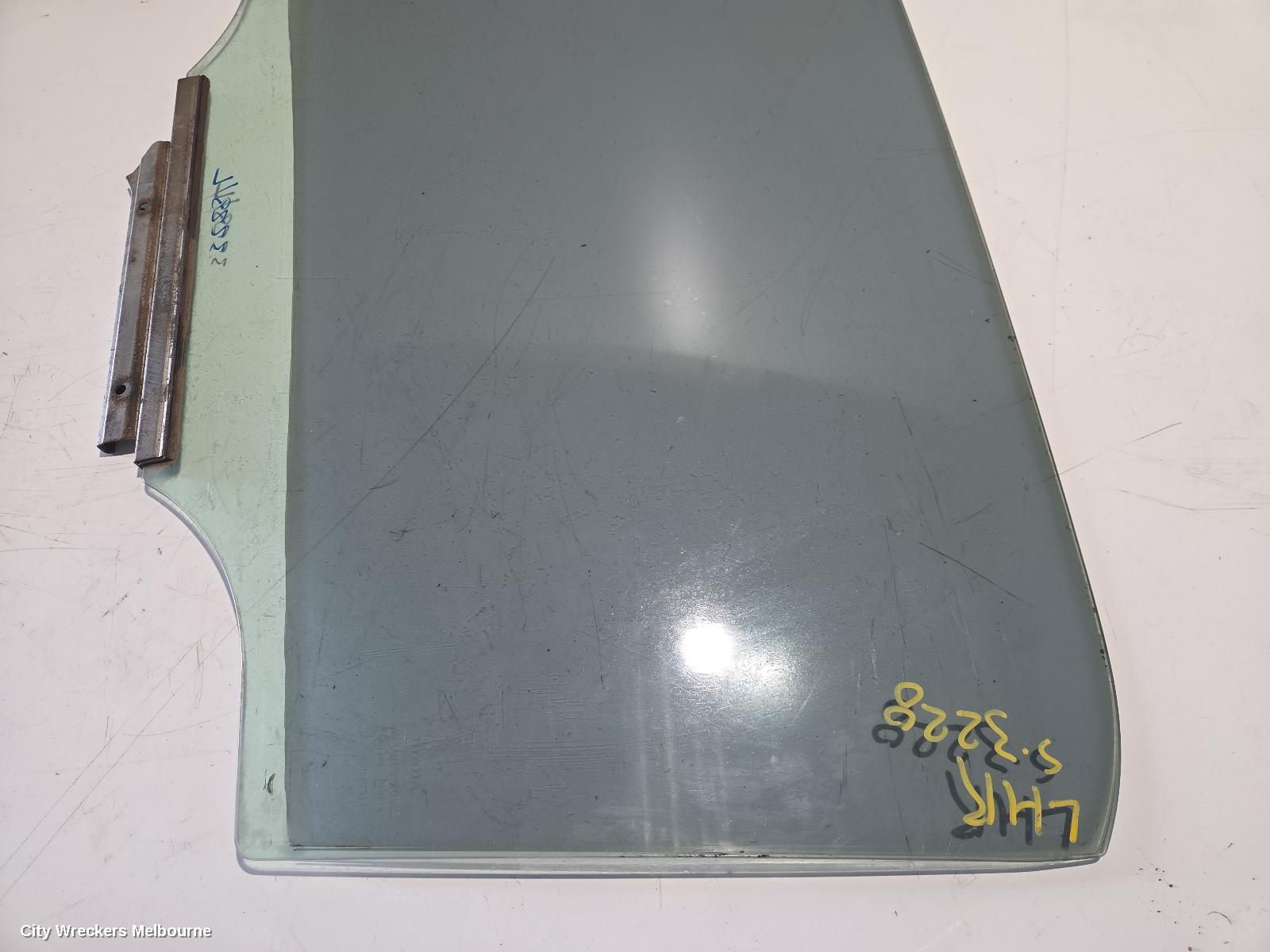 TOYOTA COROLLA LEFT REAR DOOR WINDOW, ZRE152R, HATCH, 03/2007 - 09/2012