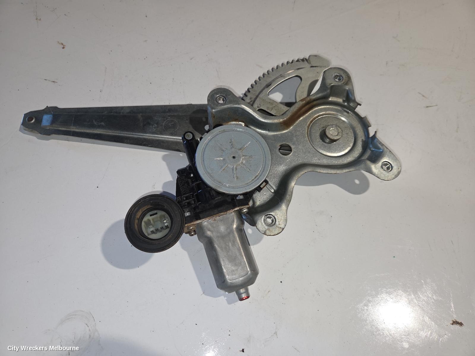 TOYOTA COROLLA RIGHT REAR WND REG/MOTOR, ZRE152/20153R, POWER, 03/2007 - 10/2013