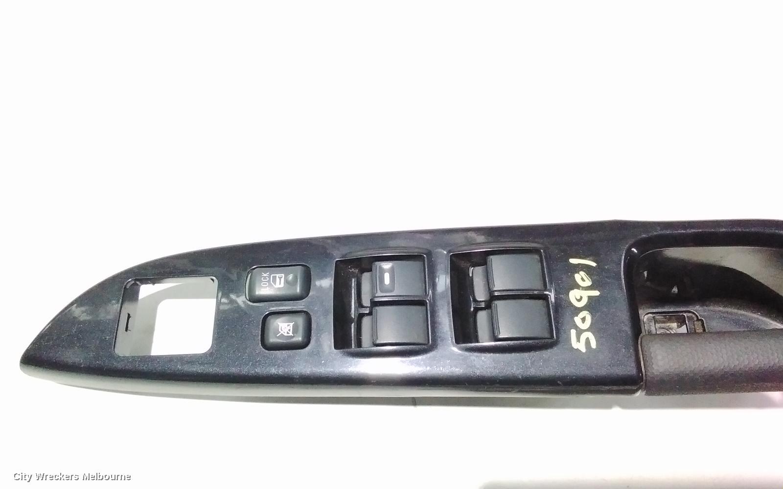 PEUGEOT 4008 PWR DR WIND SWITCH, RH FRONT (MASTER SWITCH), 04/2012 - 12/2017