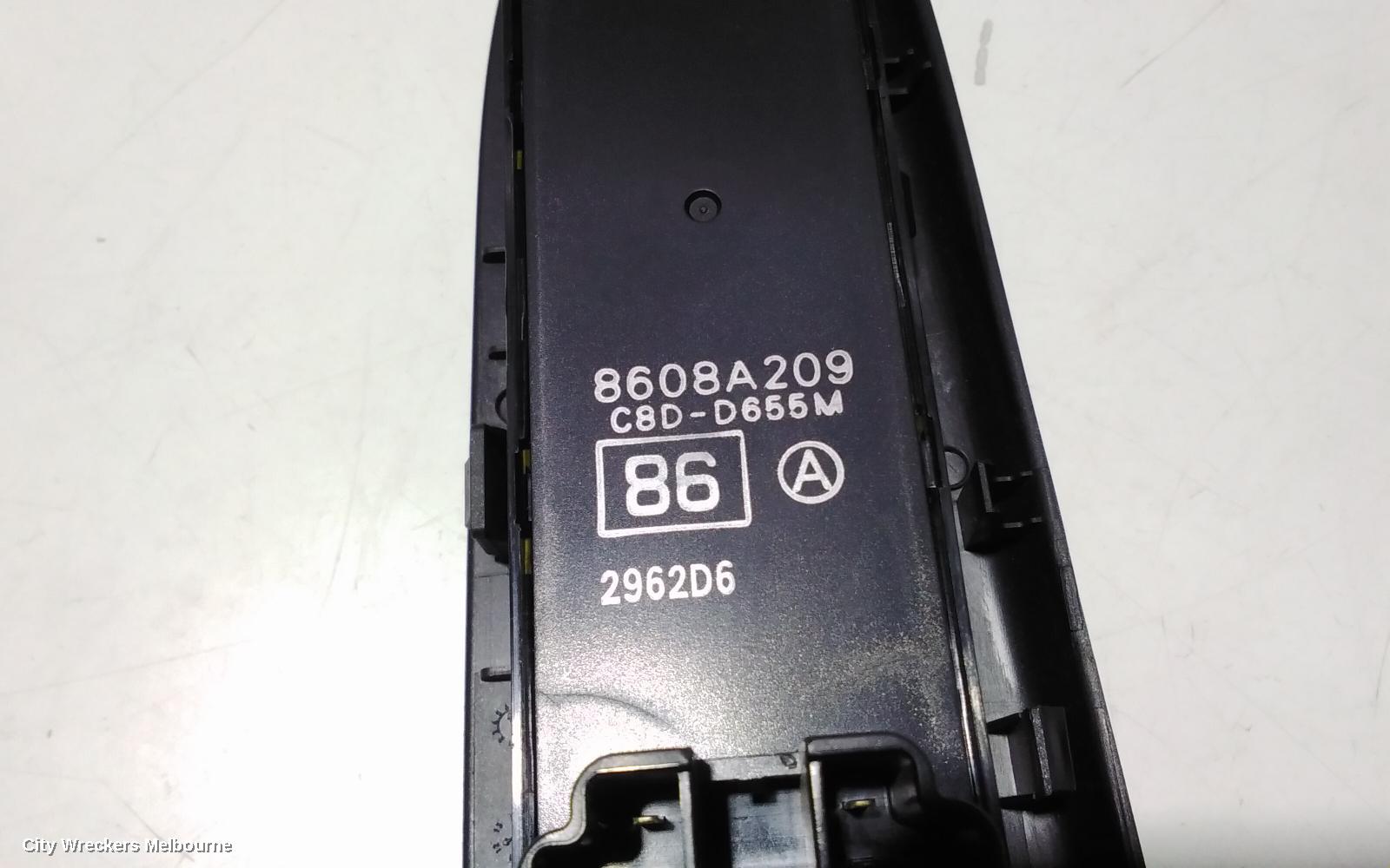 PEUGEOT 4008 PWR DR WIND SWITCH, RH FRONT (MASTER SWITCH), 04/2012 - 12/2017
