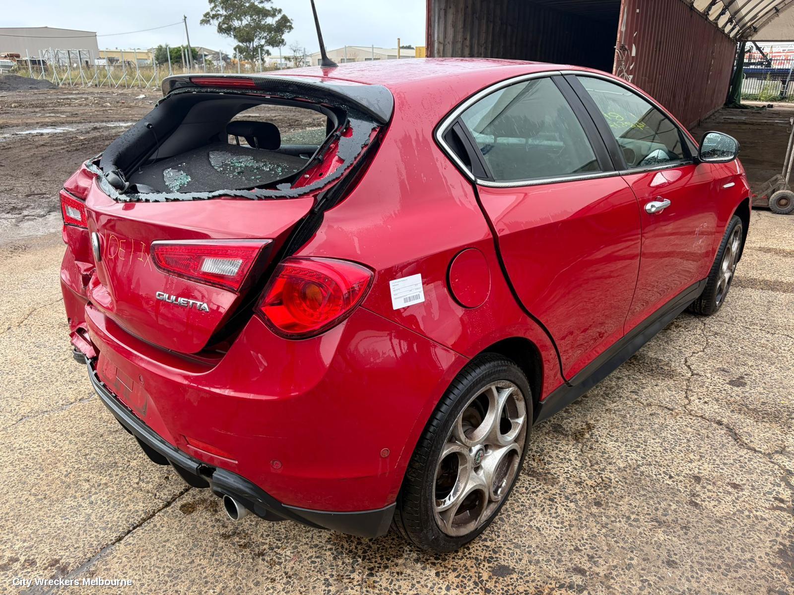 ALFA ROMEO GIULIETTA REAR SPOILER, 940 SERIES, 01/2011 - 12/2020