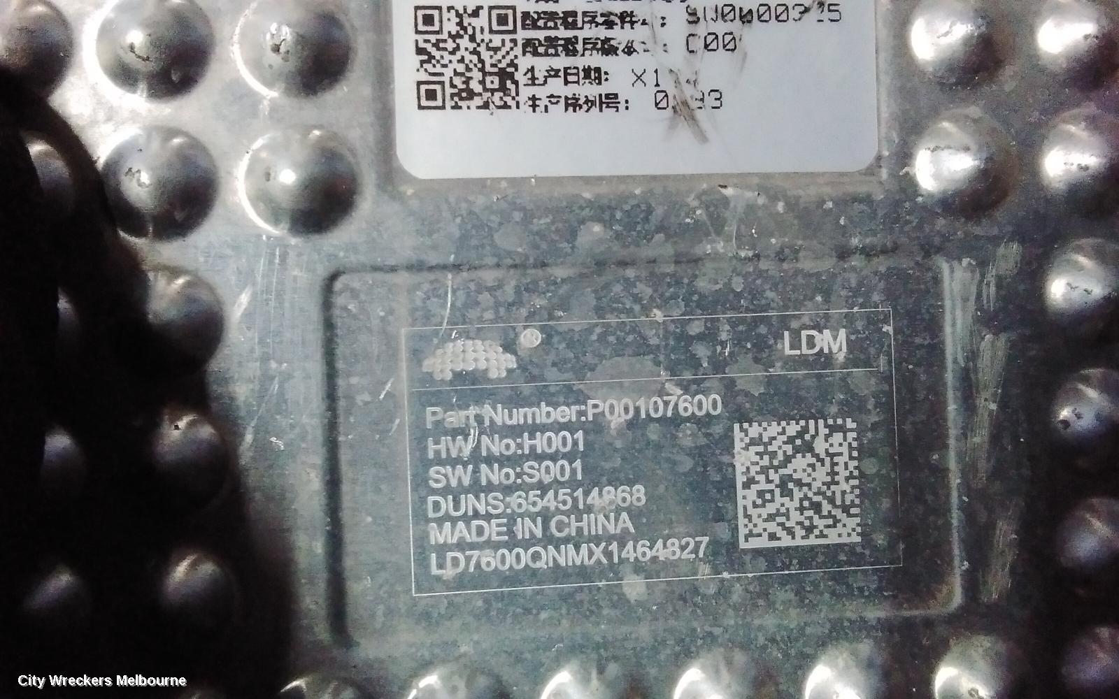 MG HS, SAS23, 08/2019 - 12/2024, HEADLIGHT LED MODULE P00107600: 142866