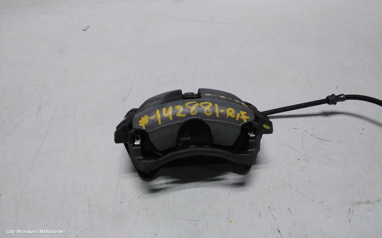 AUDI A3 CALIPER, RH FRONT, 8V, 03/2013 - 10/2020