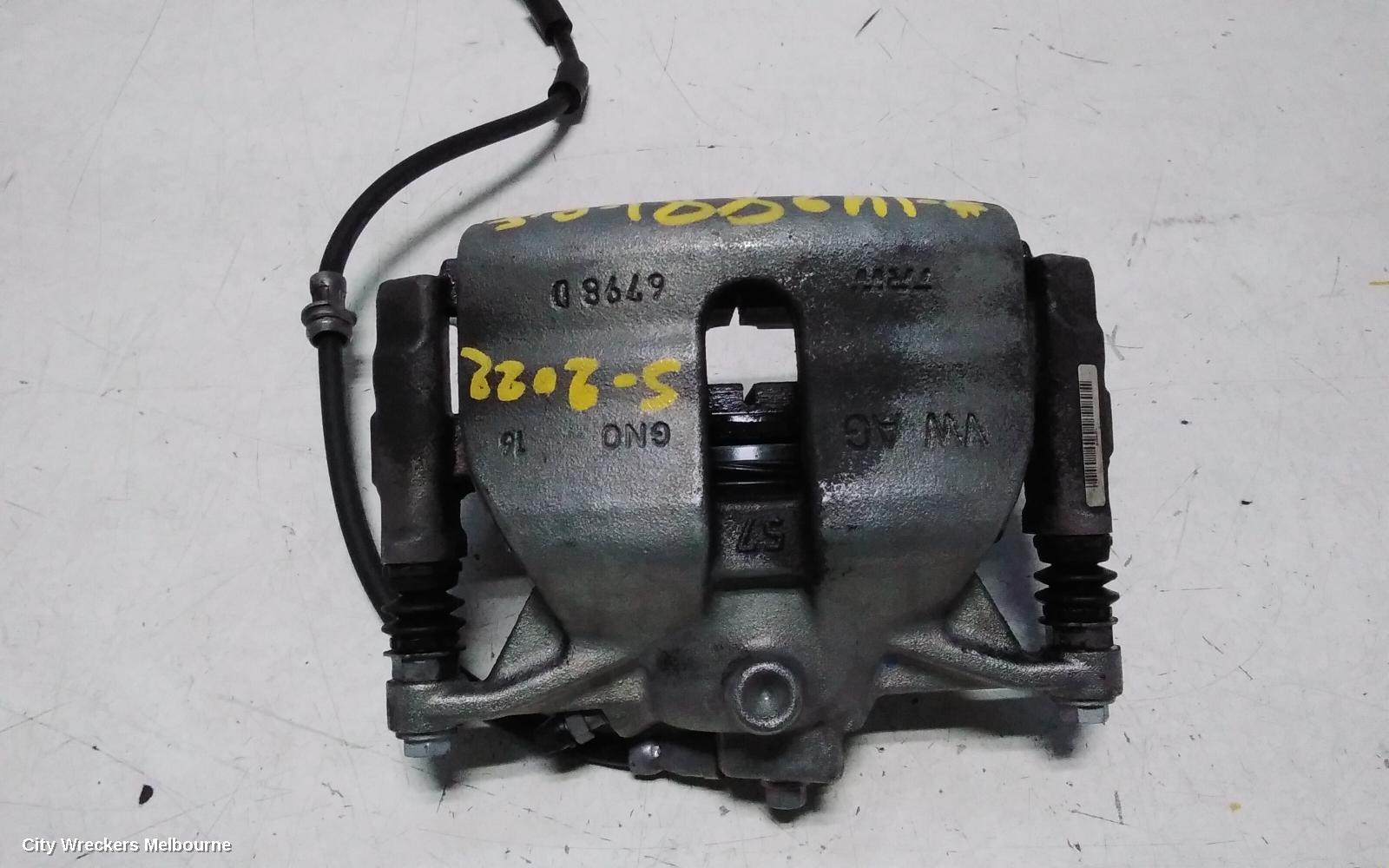 AUDI A3 CALIPER, RH FRONT, 8V, 03/2013 - 10/2020