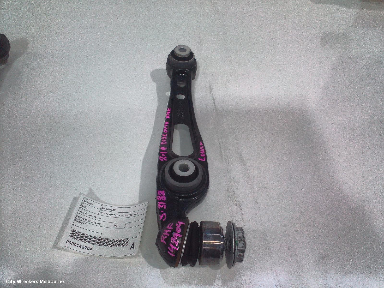 LAND ROVER DISCOVERY RIGHT FRONT LOWER CONTROL ARM, L462, FRONT, 12/2016 ONWARDS