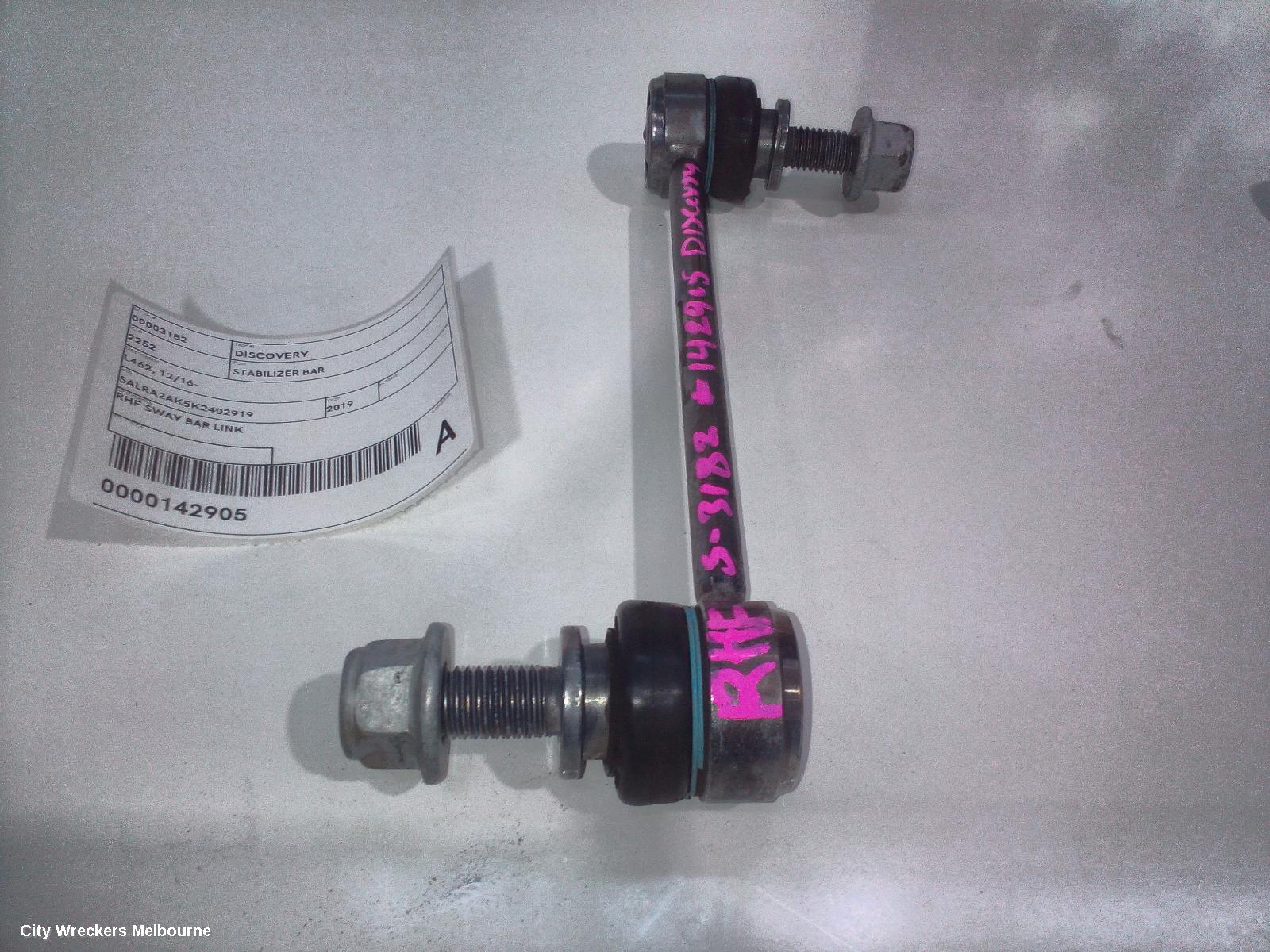 LAND ROVER DISCOVERY STABILISER BAR, L462, 12/2016 ONWARDS
