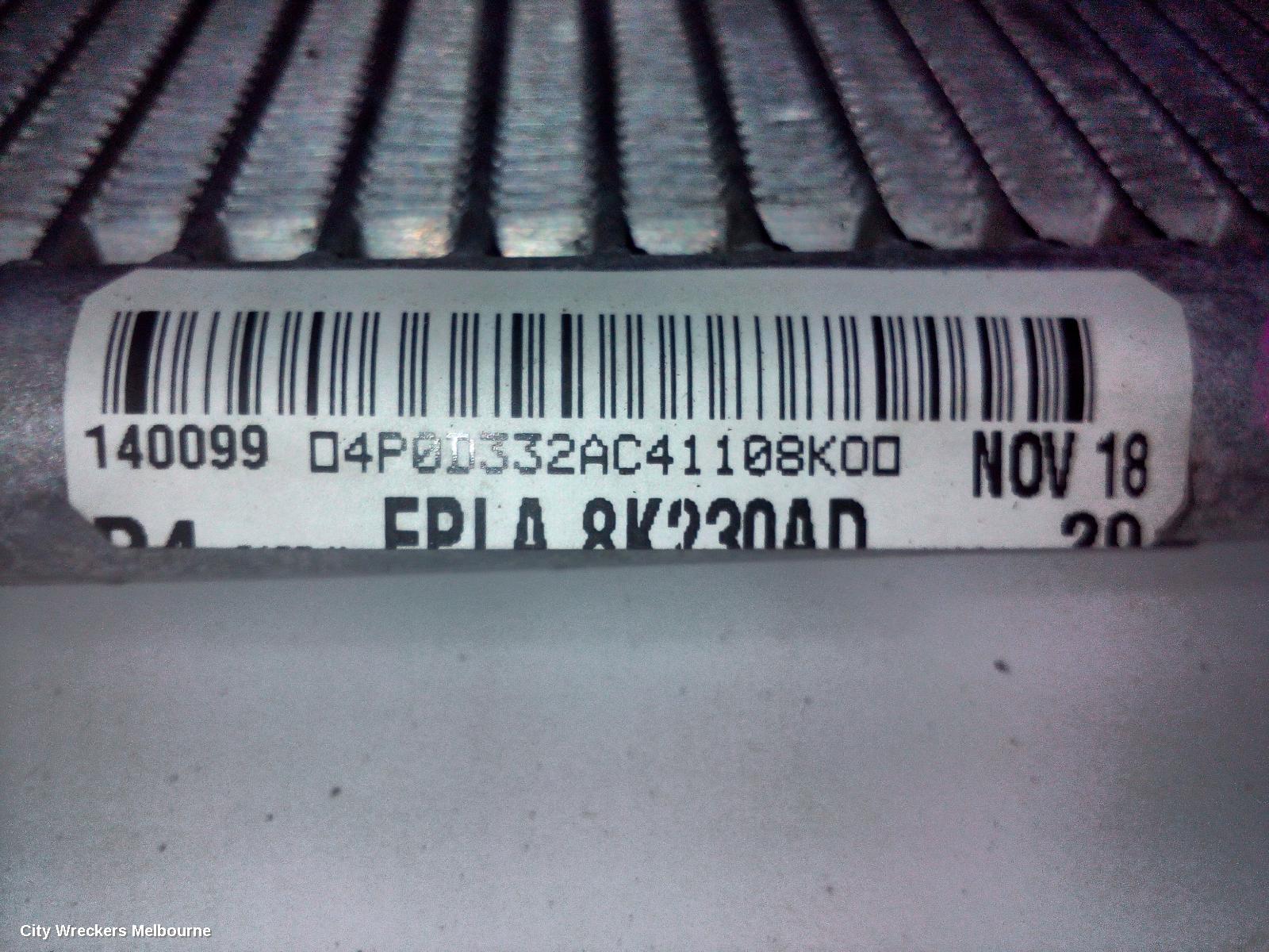 LAND ROVER DISCOVERY RADIATOR, SECONDARY RADIATOR (CLOSEST TO BUMPER), DIESEL, 3.0, TWIN TURBO, SD6, L462, 12/2016 - 12/2020
