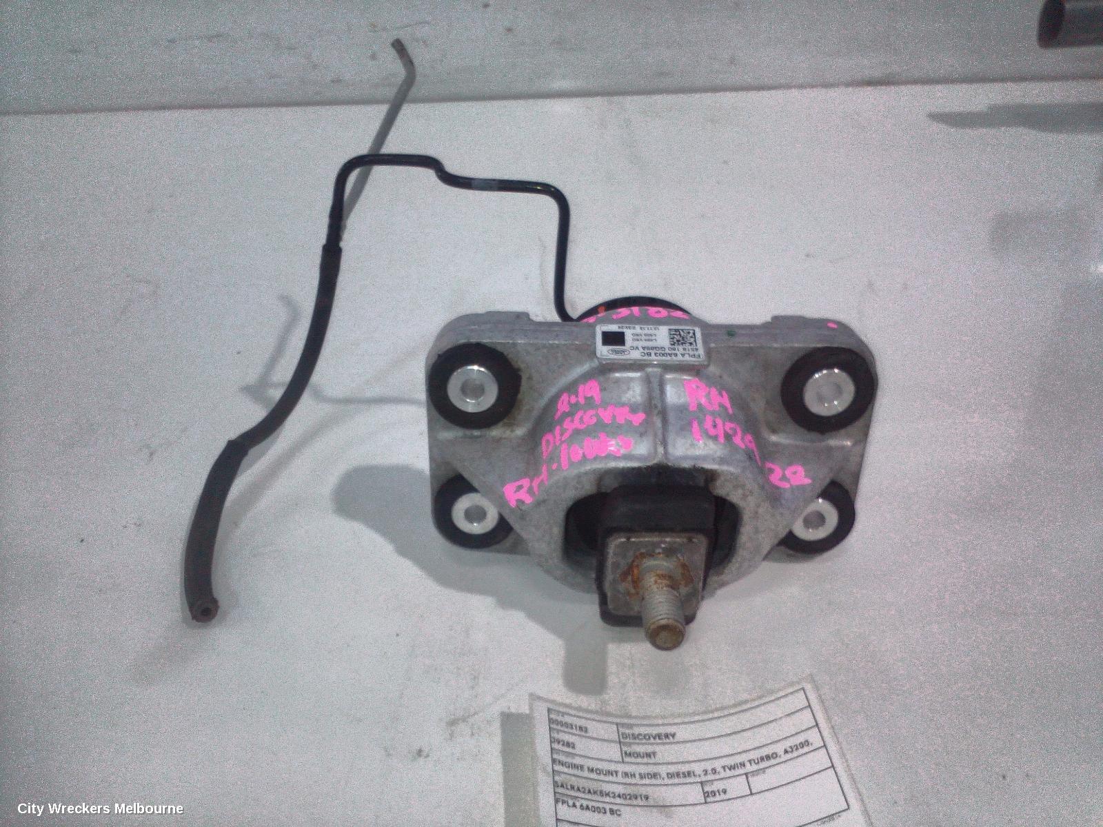 LAND ROVER DISCOVERY MOUNT, ENGINE MOUNT (RH SIDE), DIESEL, 2.0, TWIN TURBO, AJ200, SD4, L462, 12/2016 - 12/2020