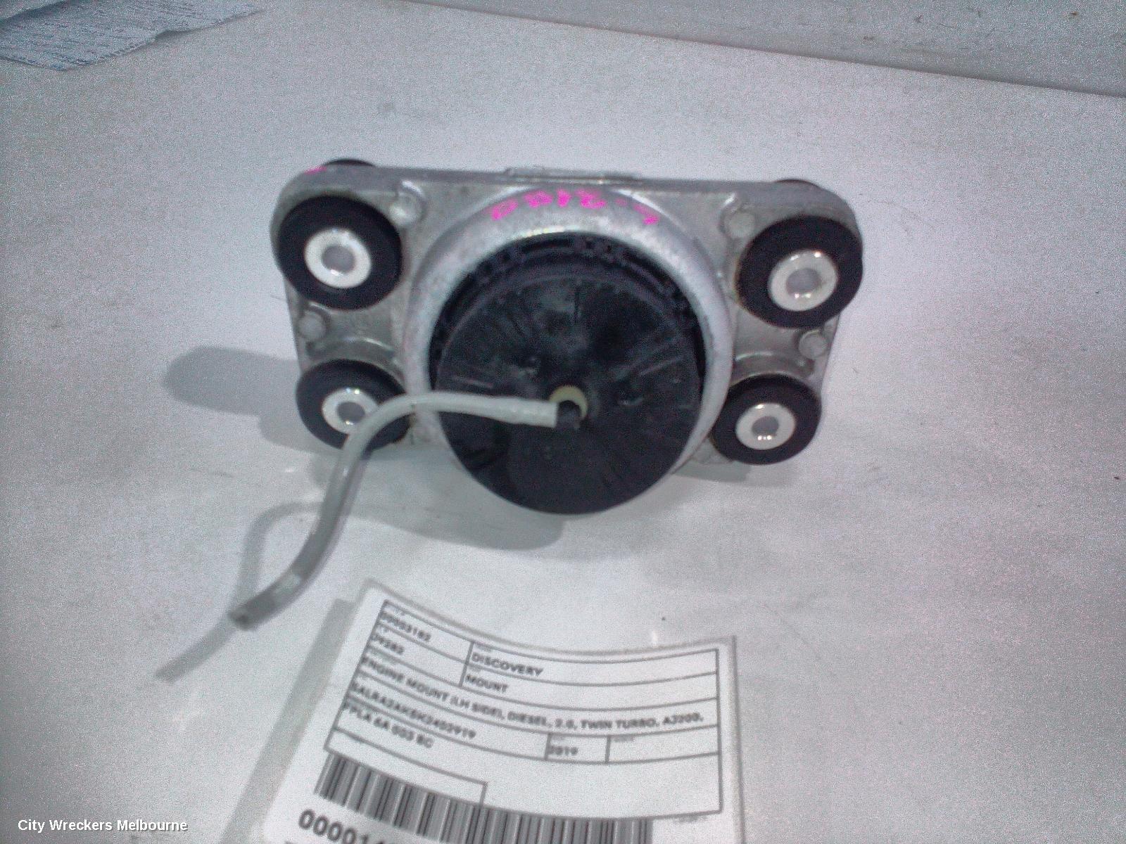LAND ROVER DISCOVERY MOUNT, ENGINE MOUNT (LH SIDE), DIESEL, 2.0, TWIN TURBO, AJ200, SD4, L462, 12/2016 - 12/2020
