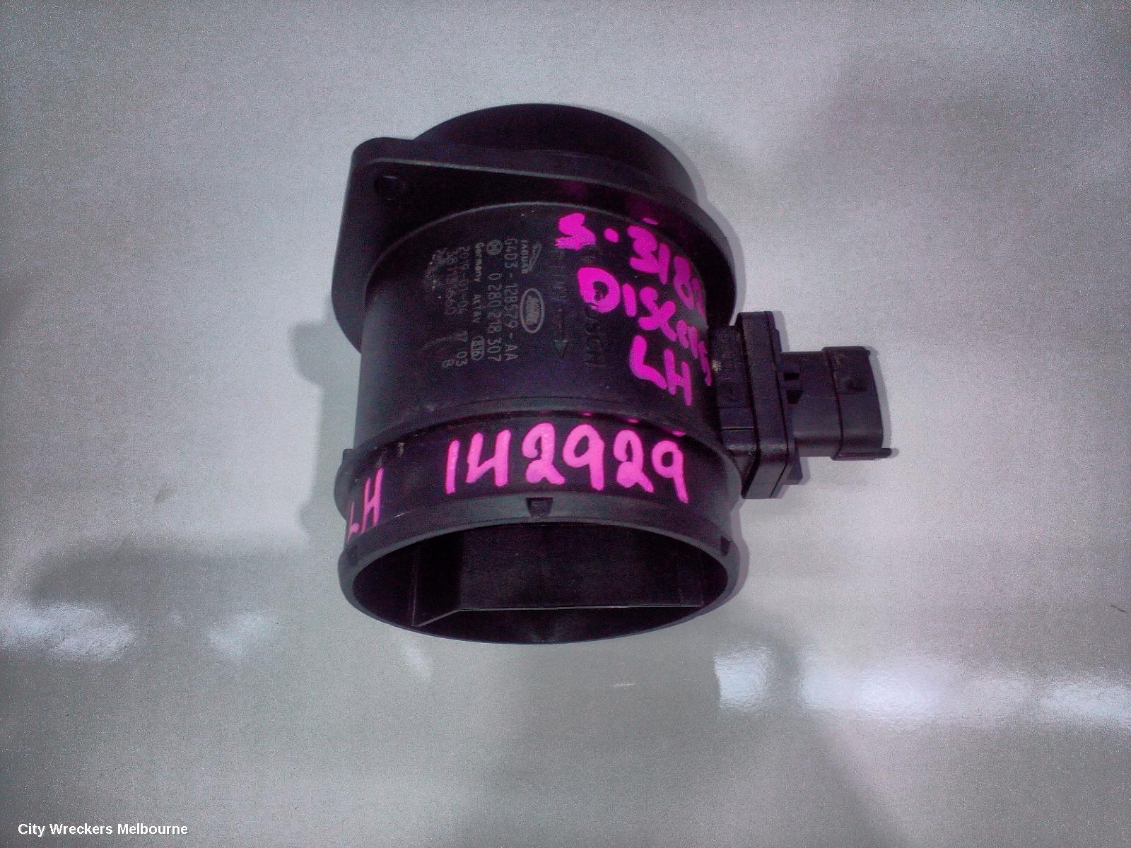 LAND ROVER DISCOVERY AIR FLOW METER, 3.0, DIESEL, TWIN TURBO, LH SIDE, L462, 12/2016 - 12/2020
