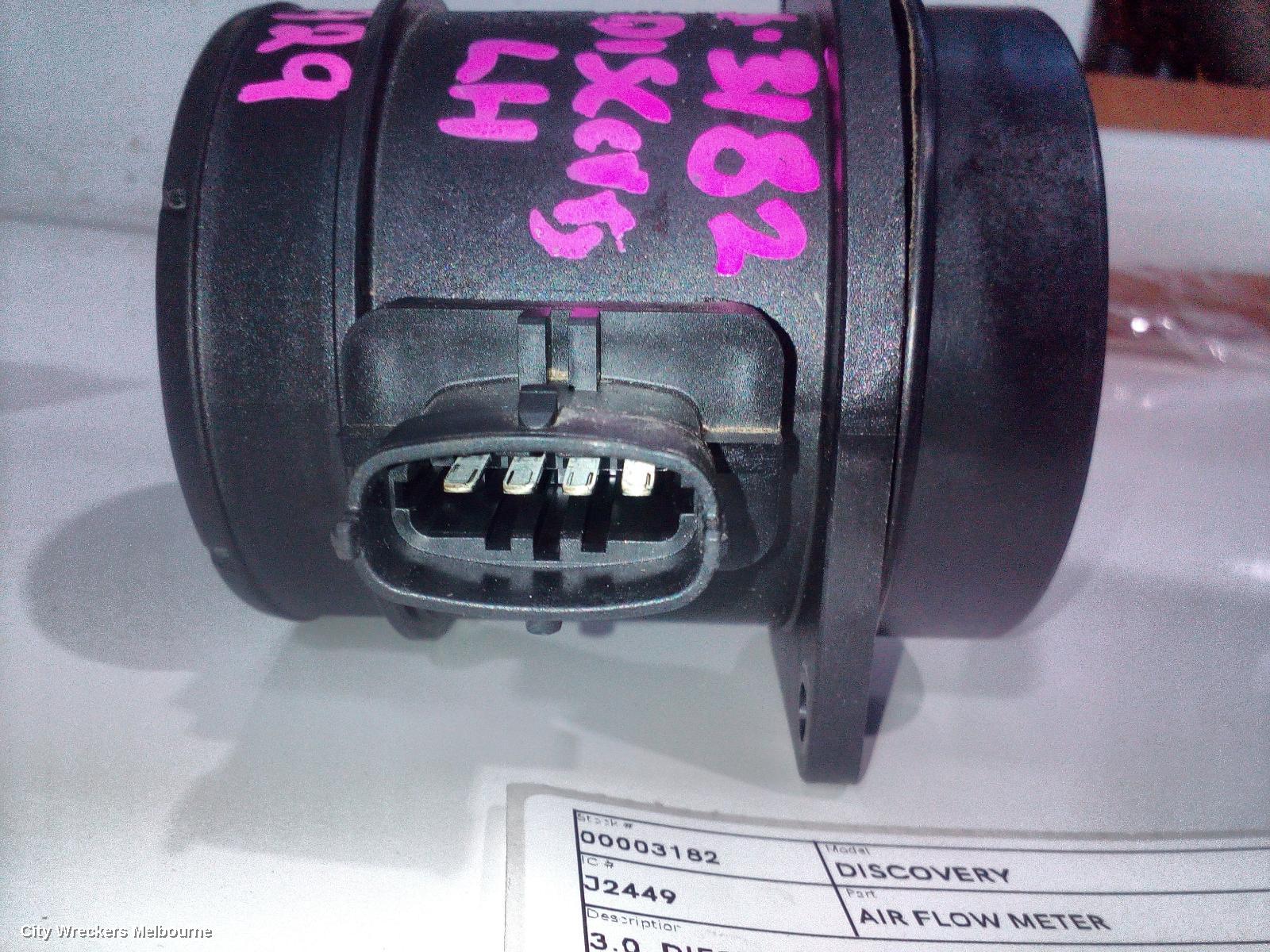 LAND ROVER DISCOVERY AIR FLOW METER, 3.0, DIESEL, TWIN TURBO, LH SIDE, L462, 12/2016 - 12/2020