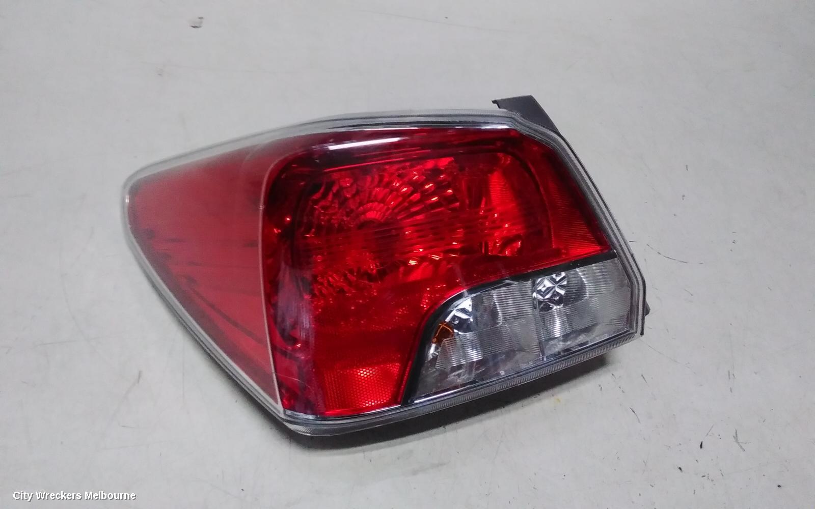 SUBARU IMPREZA LEFT TAILLIGHT, G4, SEDAN, IN BODY, 12/2011 - 08/2017