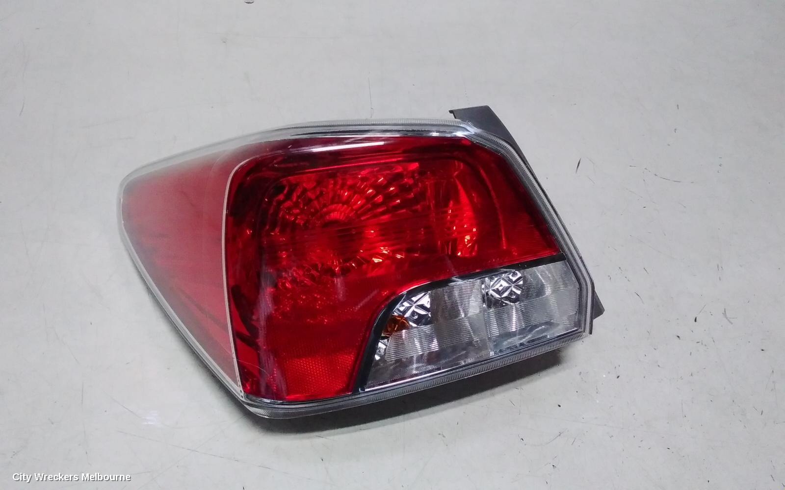 SUBARU IMPREZA LEFT TAILLIGHT, G4, SEDAN, IN BODY, 12/2011 - 08/2017