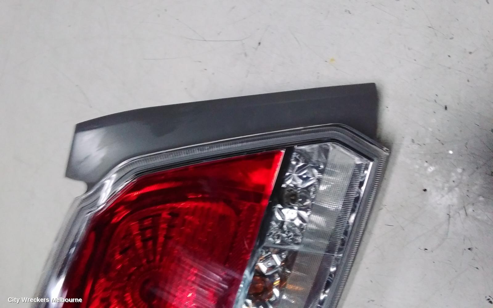 SUBARU IMPREZA LEFT TAILLIGHT, G4, SEDAN, IN BODY, 12/2011 - 08/2017