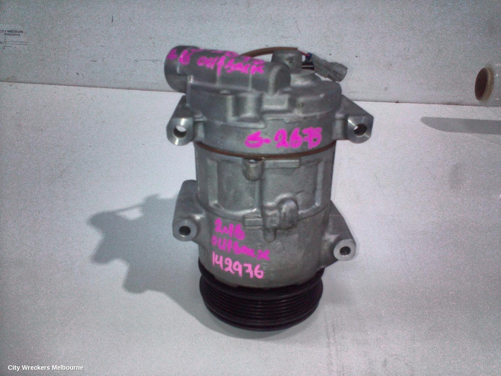 SUBARU OUTBACK A/C COMPRESSOR, 6TH GEN, 2.5, FB25, PETROL, 08/2014 - 12/2020