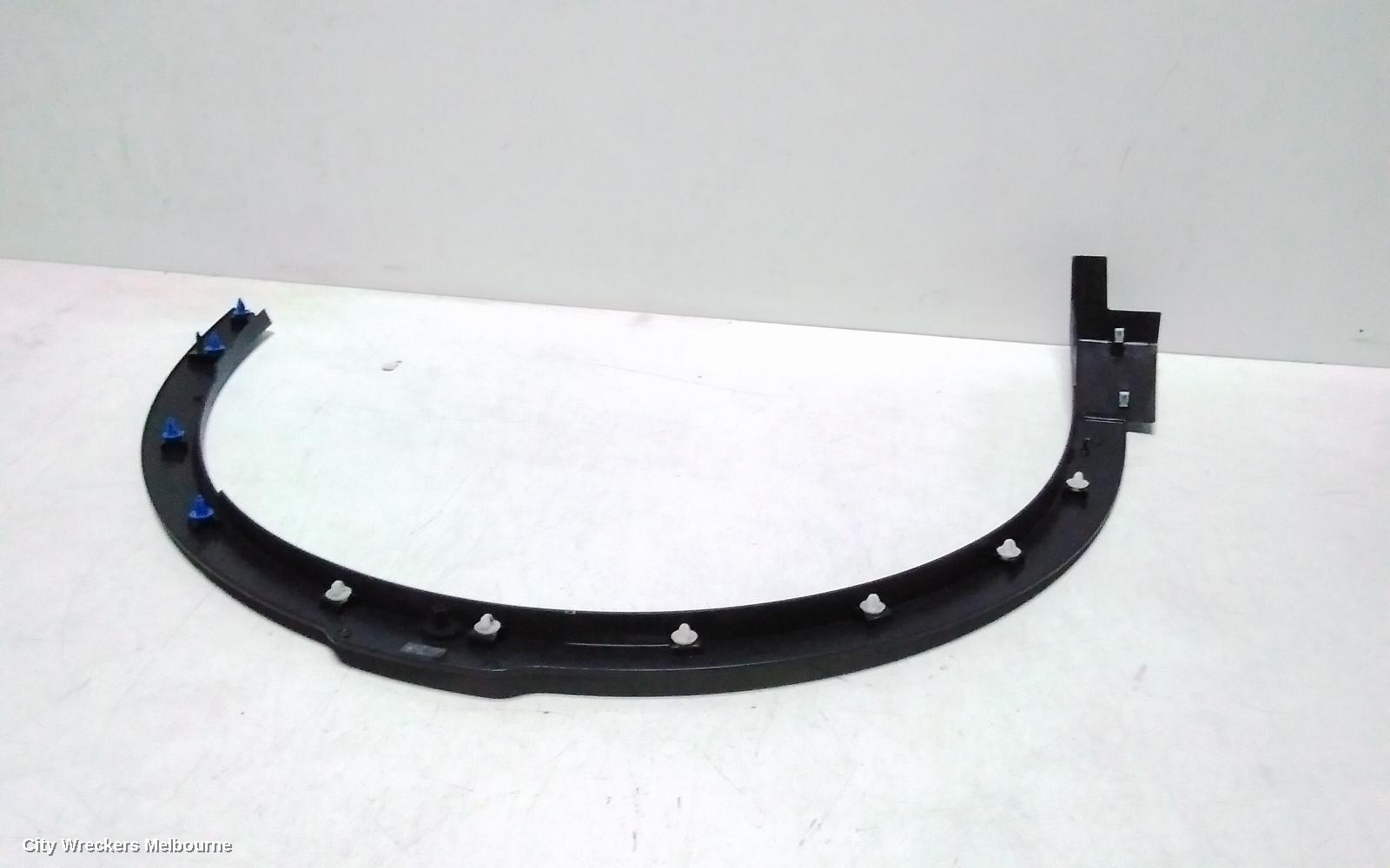 LAND ROVER DISCOVERY SPORT WHEEL ARCH FLARE, L550, LH FRONT, BLACK, 01/2015 ONWARDS