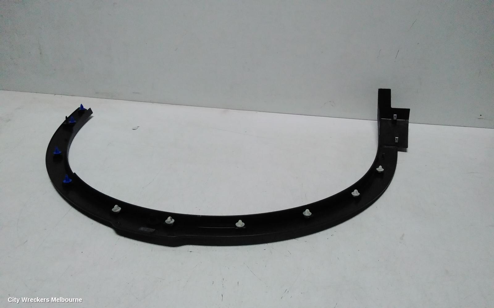 LAND ROVER DISCOVERY SPORT WHEEL ARCH FLARE, L550, LH FRONT, BLACK, 01/2015 ONWARDS