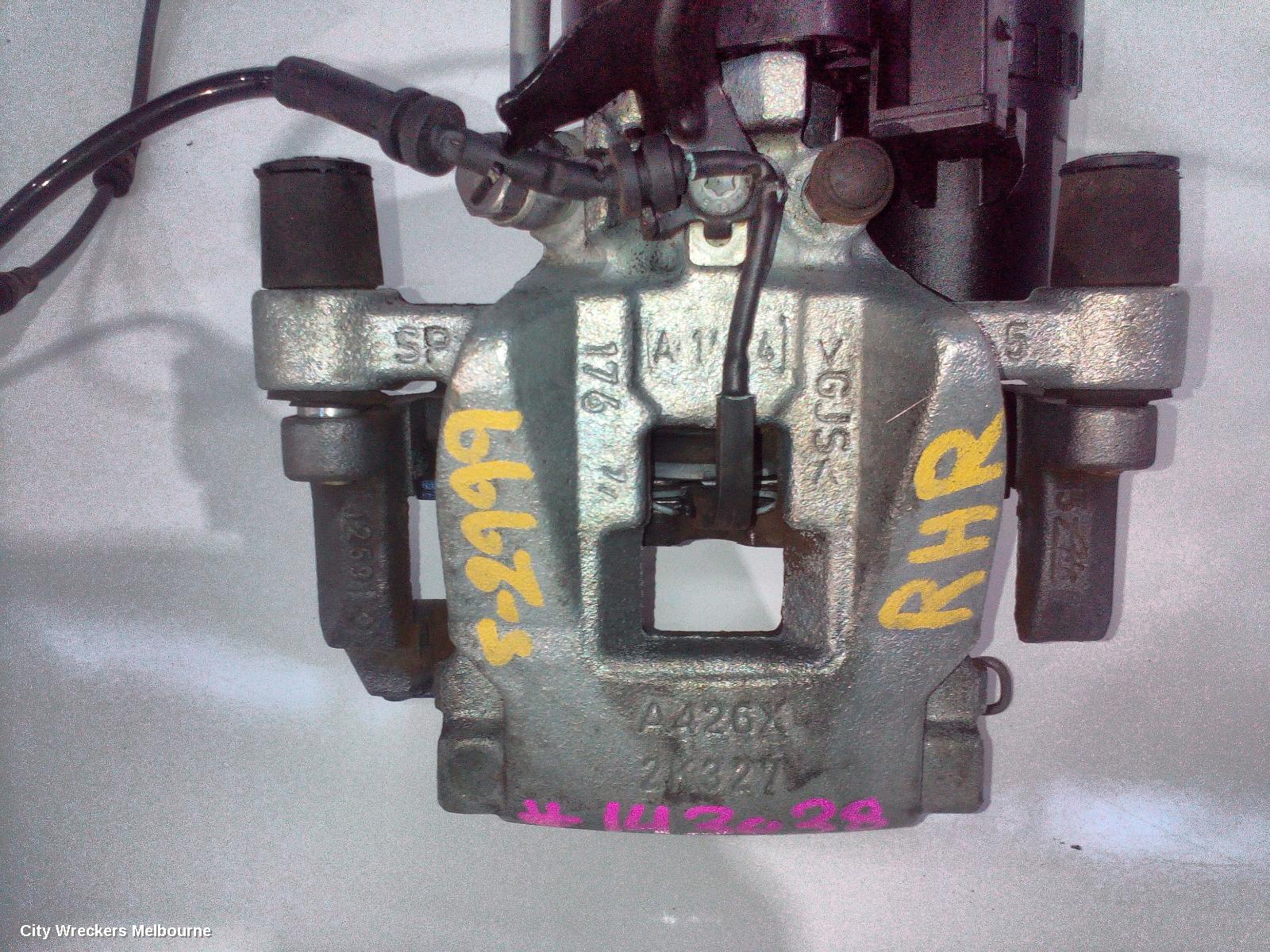 LAND ROVER DISCOVERY SPORT CALIPER, RH REAR, L550, GREY, 07/2019 ONWARDS