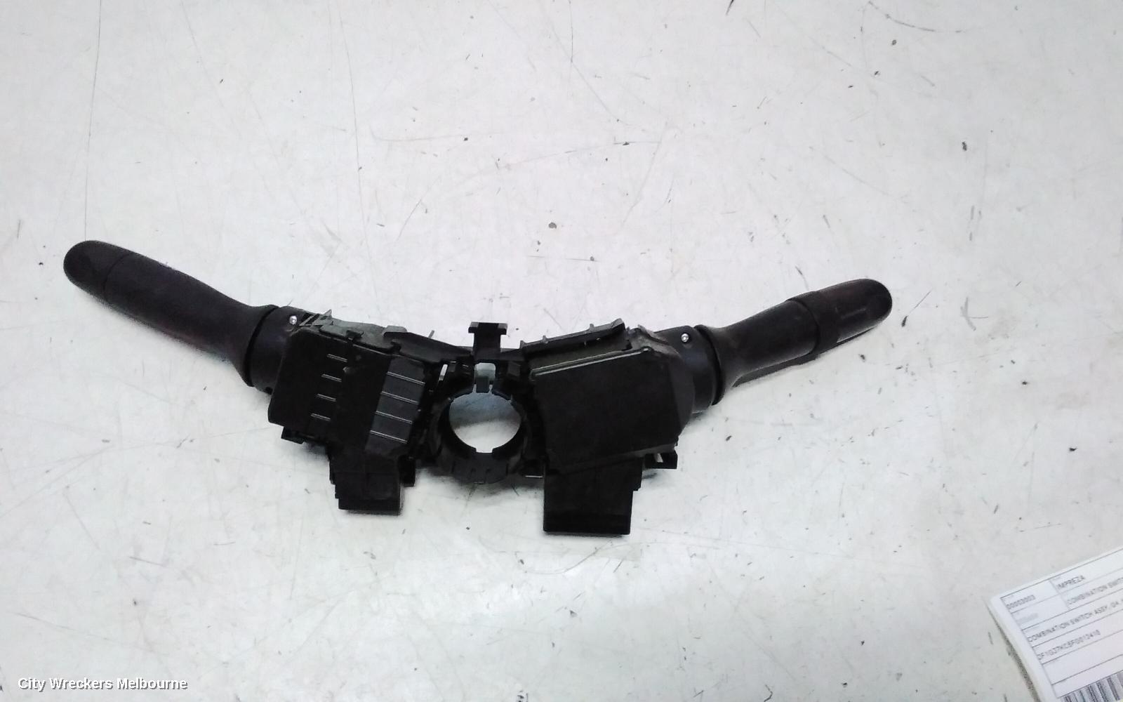 SUBARU IMPREZA COMBINATION SWITCH, COMBINATION SWITCH ASSY, G4, HATCH, NON FOGLAMP TYPE, 12/2011 - 08/2017