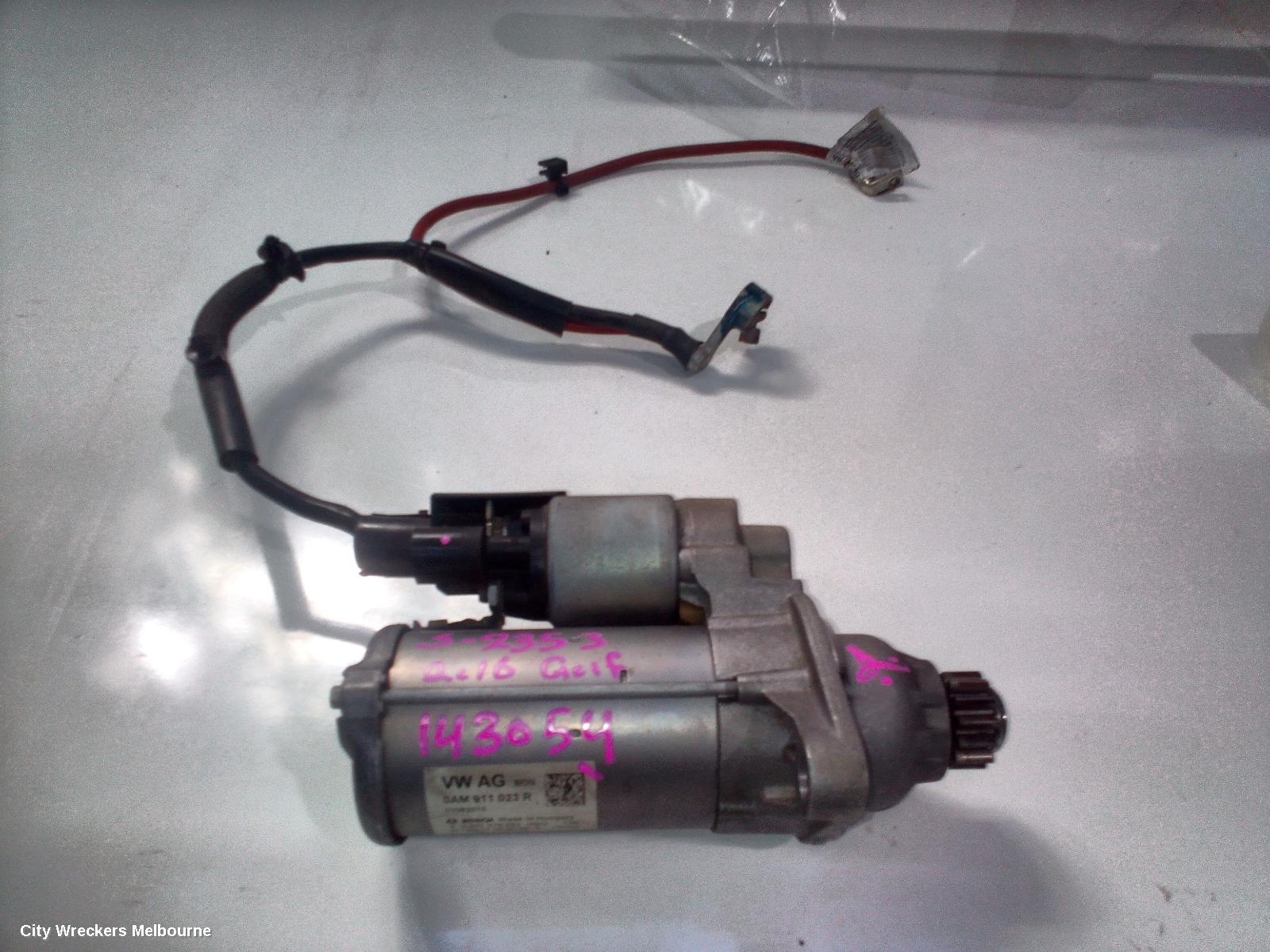 VOLKSWAGEN GOLF STARTER, PETROL, 1.4, AUTO T/M, BOSCH, GEN 7, 11/2012 - 08/2020
