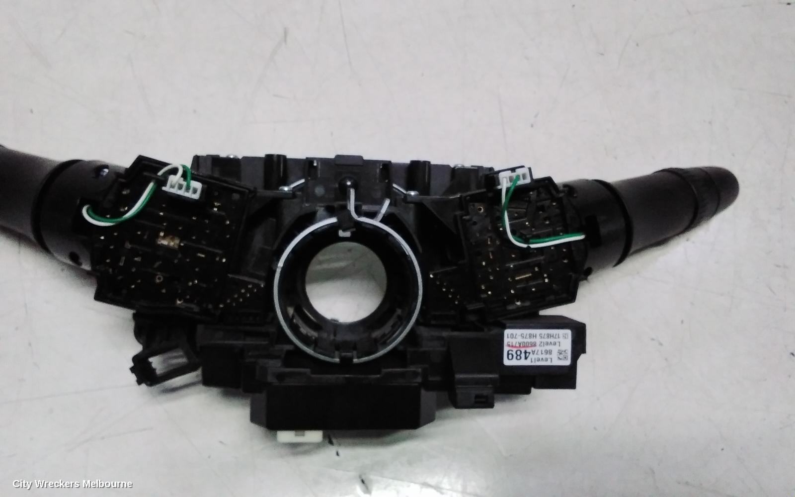 MITSUBISHI OUTLANDER COMBINATION SWITCH, COMBINATION SWITCH ASSY, ZK-ZL, NON FOGLAMP, NON AUTO LIGHT & NON ASC TYPE, 08/2016 - 07/2021