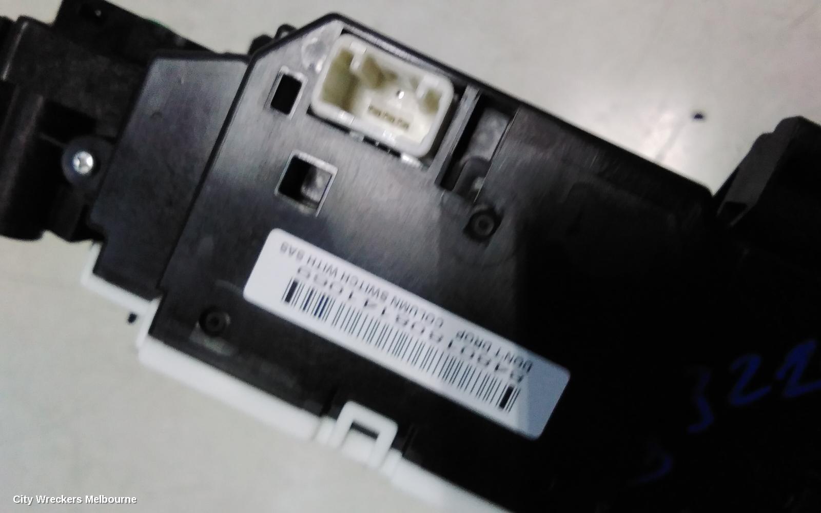 MITSUBISHI OUTLANDER COMBINATION SWITCH, COMBINATION SWITCH ASSY, ZK-ZL, NON FOGLAMP, NON AUTO LIGHT & NON ASC TYPE, 08/2016 - 07/2021