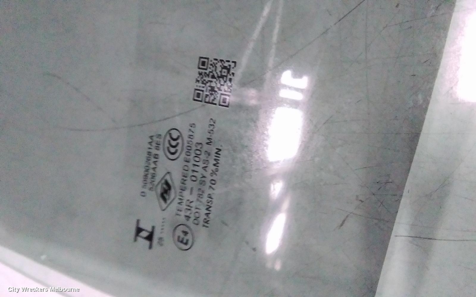 CHERY TIGGO 4 PRO RIGHT REAR DOOR WINDOW, 1ST GEN, 06/2024 ONWARDS