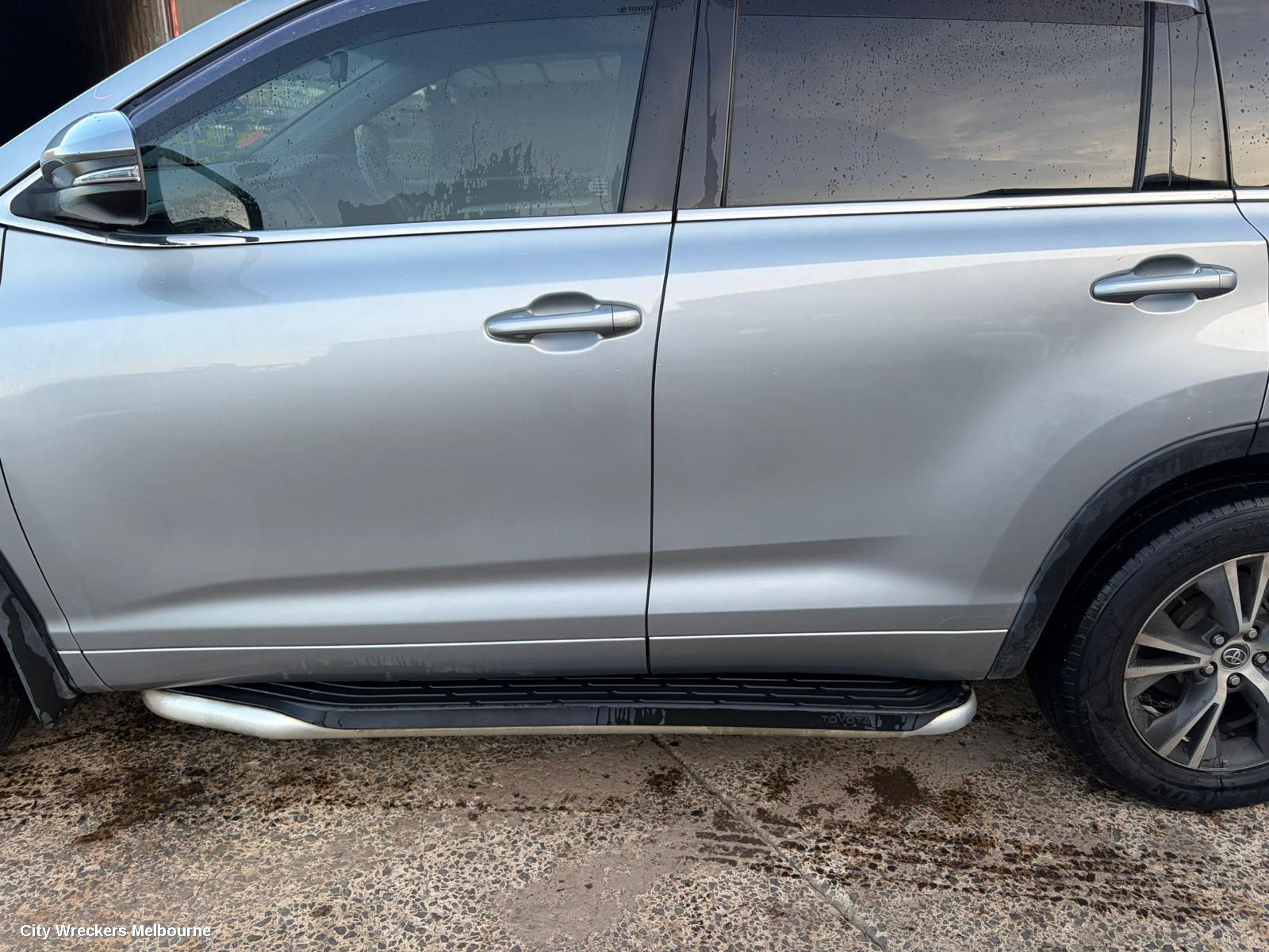 TOYOTA KLUGER SIDE STEP/SKIRT, XU50 SERIES, LH SIDE ONLY, 12/2013 - 02/2021
