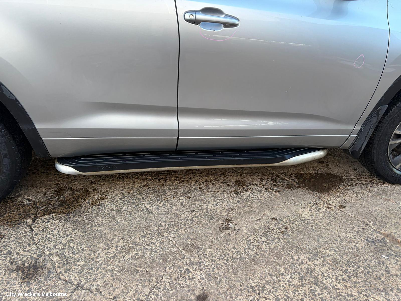 TOYOTA KLUGER SIDE STEP/SKIRT, XU50 SERIES, RH SIDE ONLY, 12/2013 - 02/2021