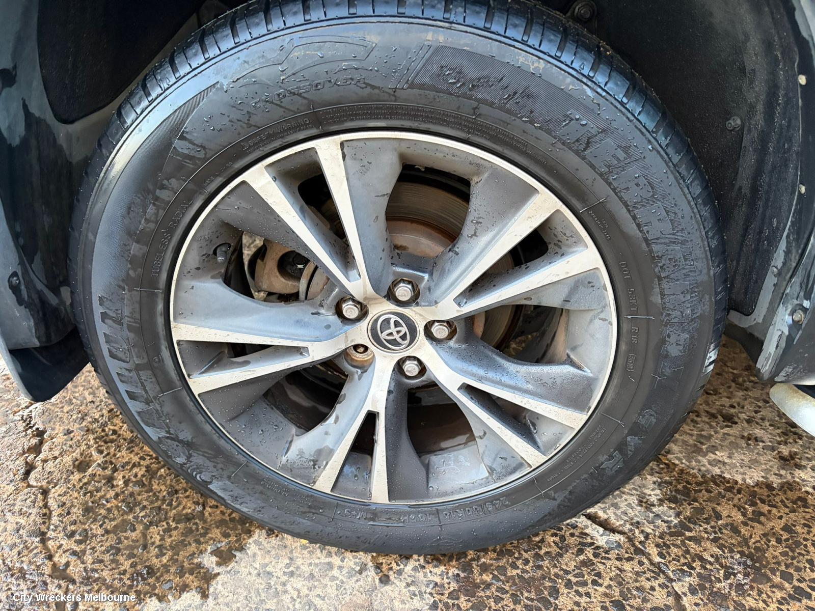 TOYOTA KLUGER WHEEL MAG, FACTORY, 18X7.5IN, GXL, GSU50/GSU55, 12/2013 - 10/2016