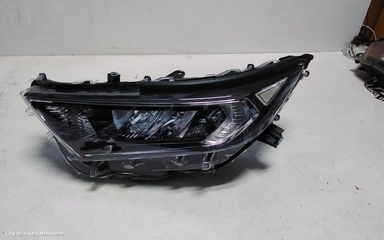TOYOTA RAV4 LEFT HEADLAMP, W/ LED, NON PROJECTOR TYPE, XA50, NON HEV, 11/2018 - 05/2024
