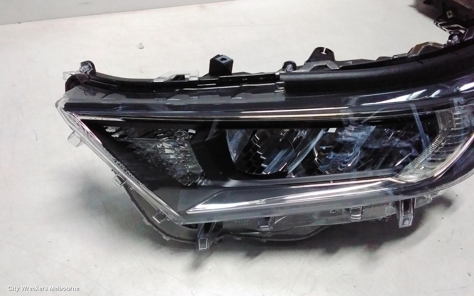 TOYOTA RAV4 LEFT HEADLAMP, W/ LED, NON PROJECTOR TYPE, XA50, NON HEV, 11/2018 - 05/2024