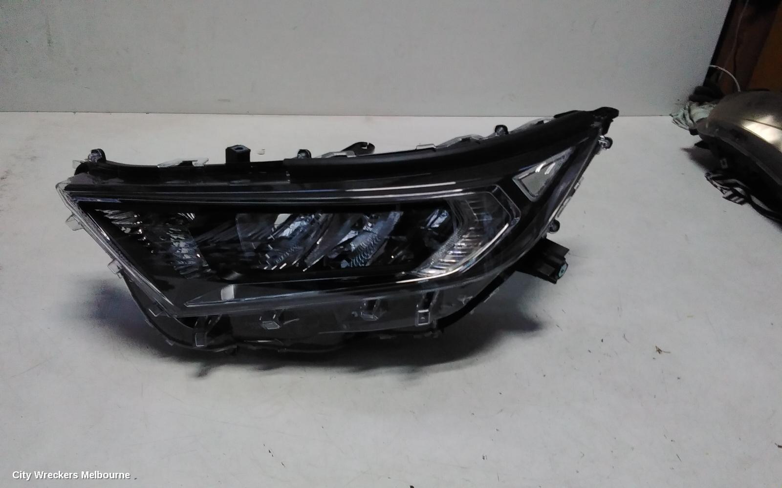 TOYOTA RAV4 LEFT HEADLAMP, W/ LED, NON PROJECTOR TYPE, XA50, NON HEV, 11/2018 - 05/2024